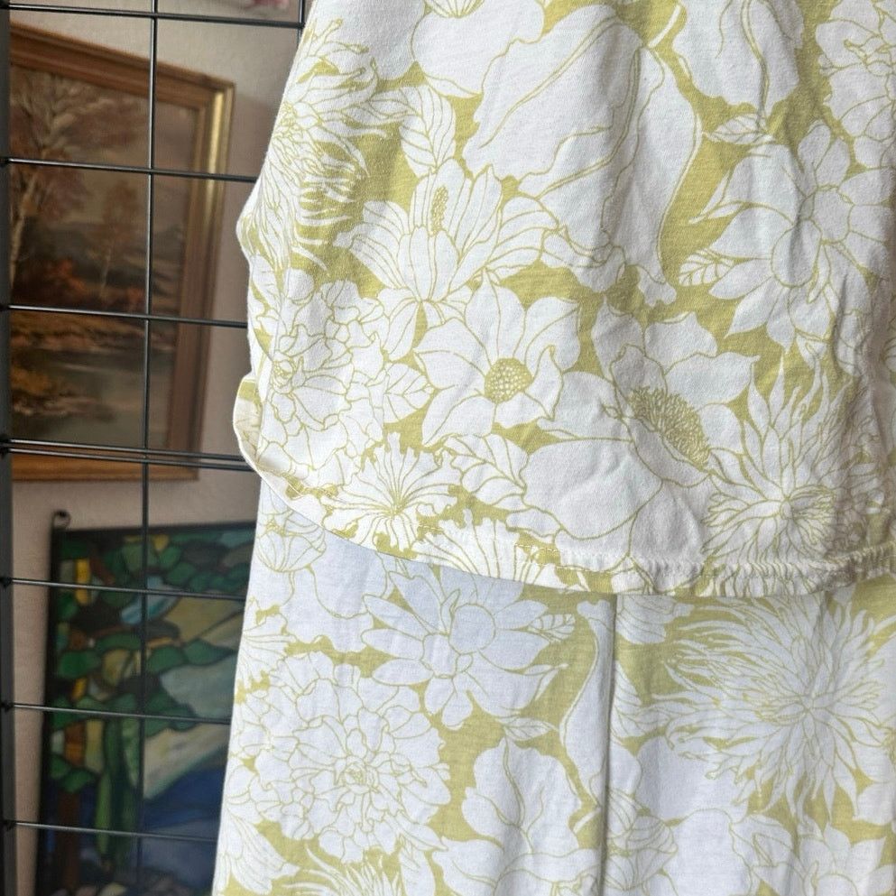 Other gilligan&omalley green and white floral sleepwear Size ONE SIZE - 2 Thumbnail