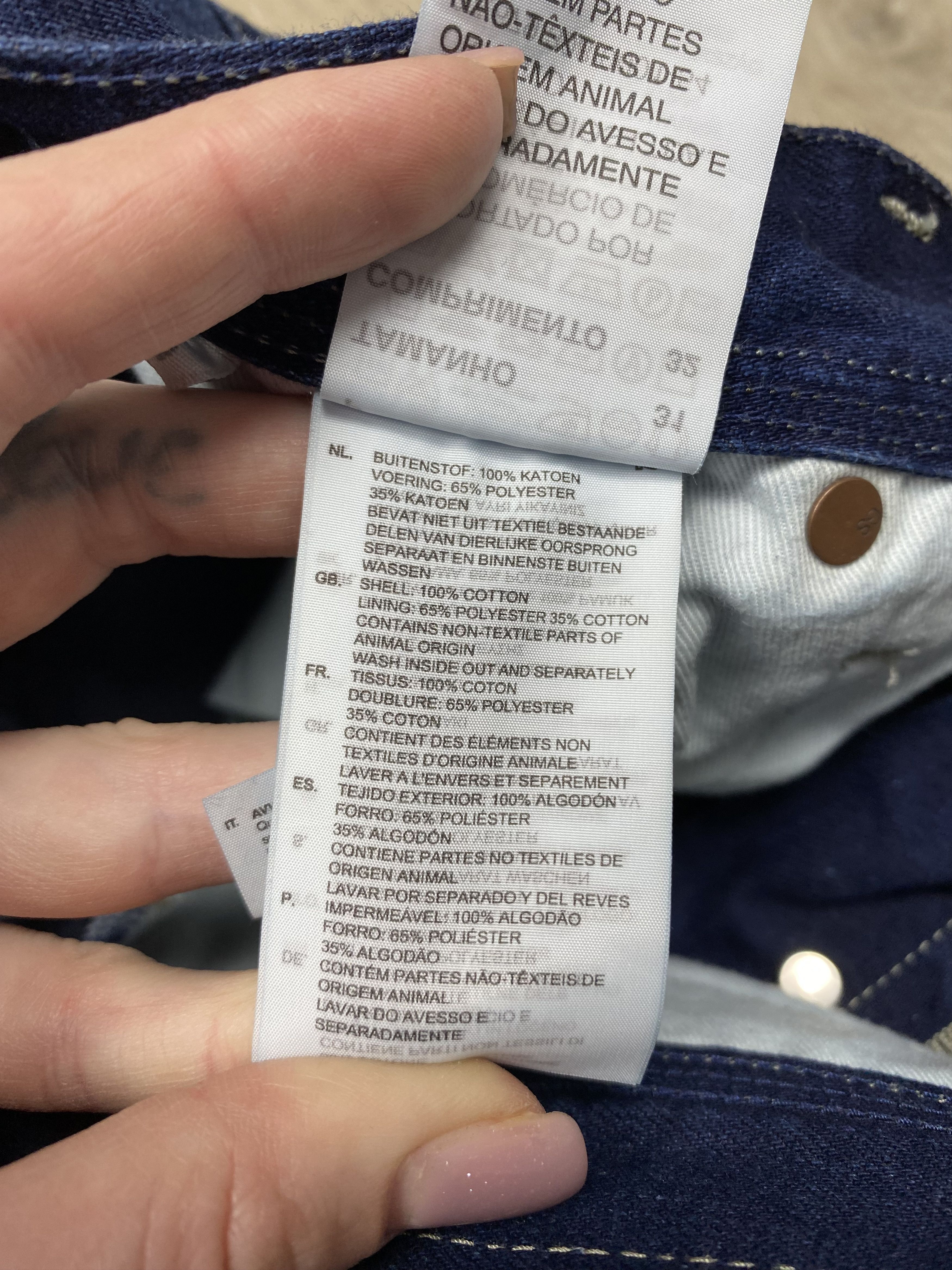 G-Star G Star Raw Mens Attacc Straight Denim Pants Jeans Size US 31 - 6 Thumbnail