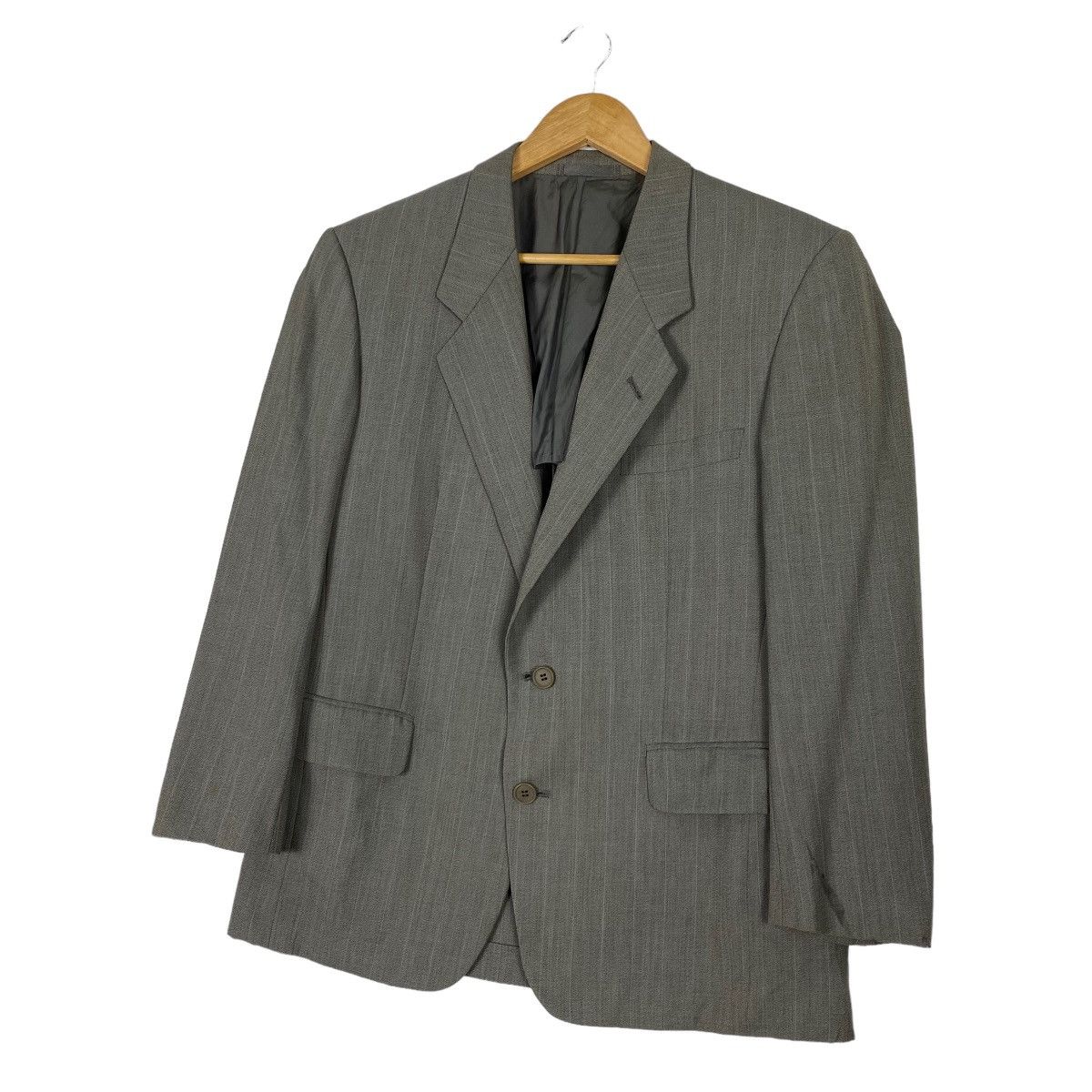 Christian Dior Monsieur Christian Dior Button Coat Blazer Size US M / EU 48-50 / 2 - 2 Thumbnail