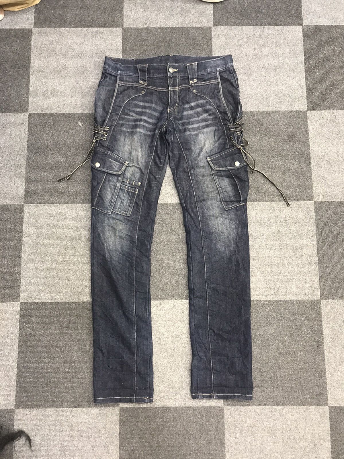 PPFM 💥Archival PPFM Seditionaries Multipockets Lace Up Pant F630 Size US 33 - 3 Thumbnail
