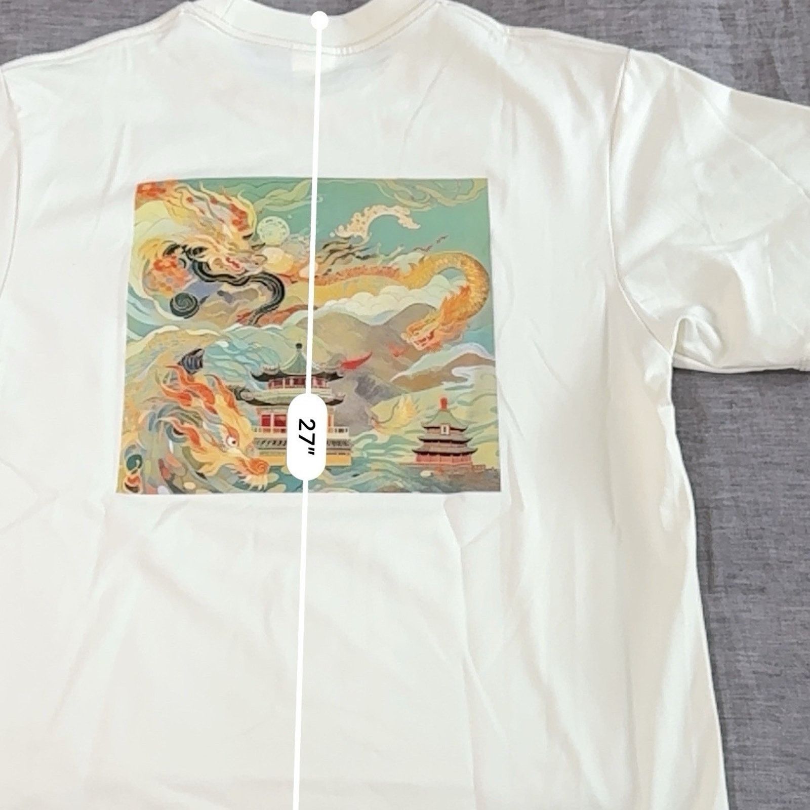 Other Noice China x Wharton University of PA Collab Tee Dragon Art Size US M / EU 48-50 / 2 - 2 Thumbnail