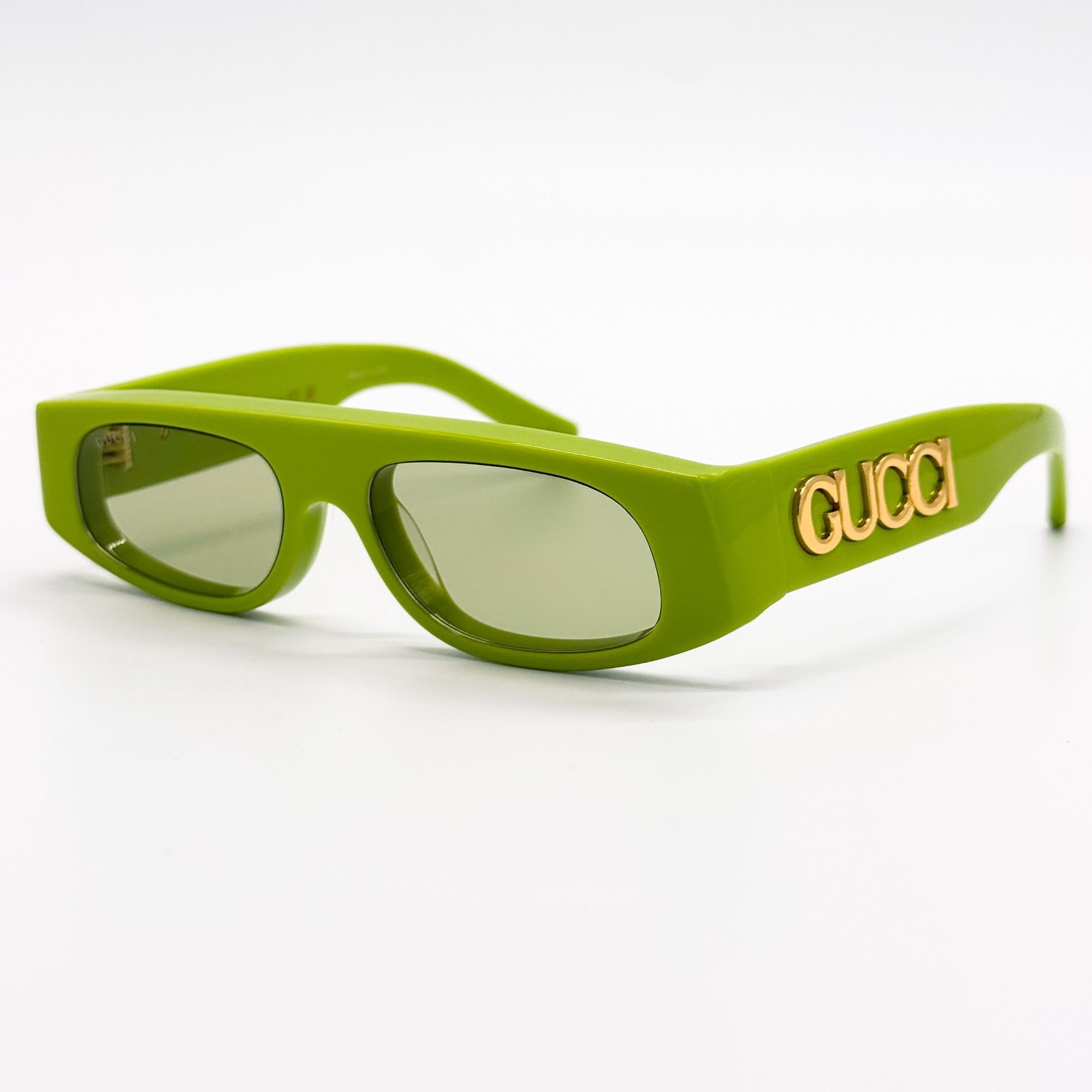 Gucci NEW GUCCI SUNGLASSES GG1771S 009 GREEN GUCCI EYEWEAR Size ONE SIZE - 2 Thumbnail
