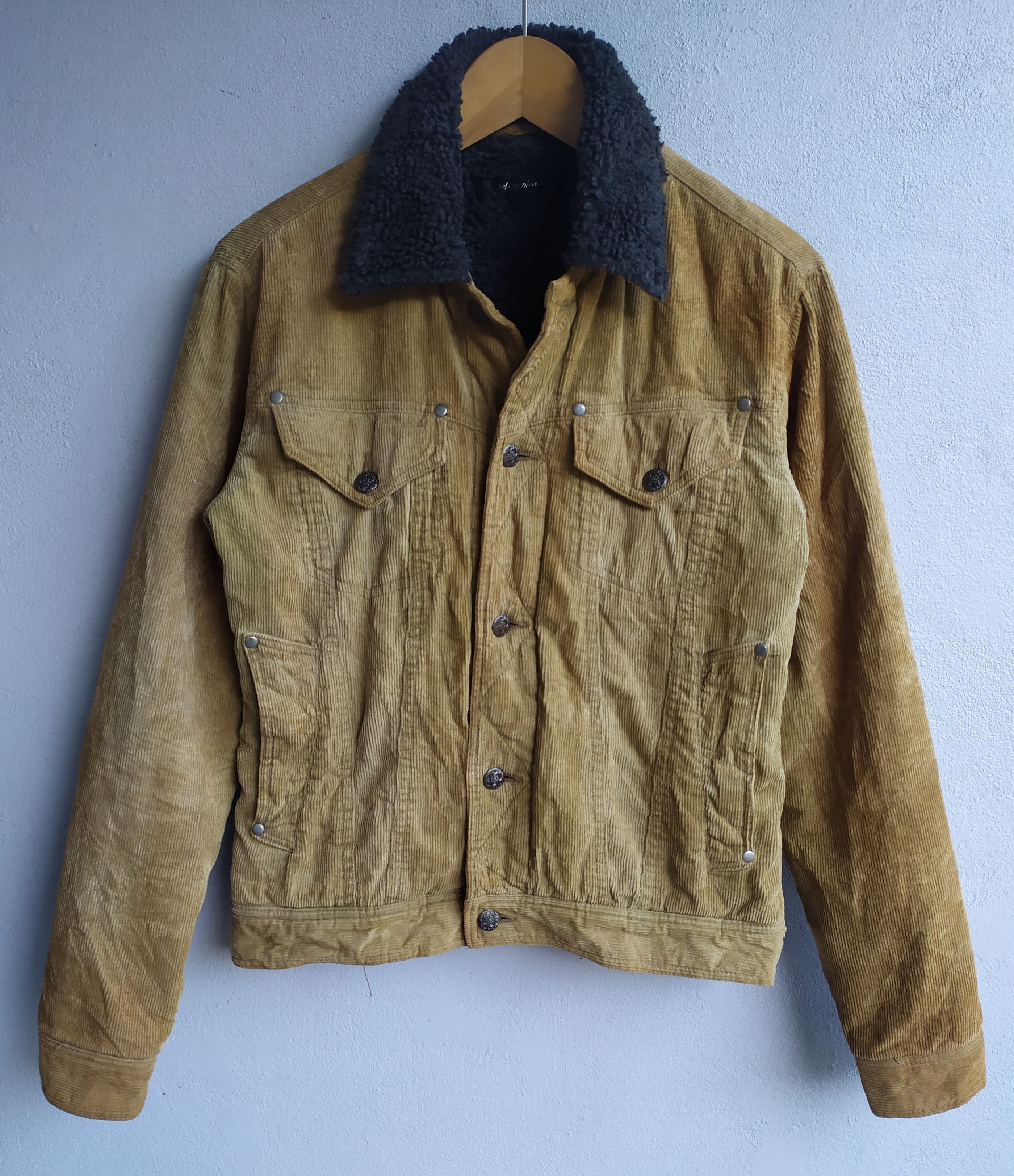 If Six Was Nine × Japanese Brand × Le Grande Bleu (L.G.B.) Japanese Brand Faded Curduroy Jacket in Size S Size US S / EU 44-46 / 1 - 1 Thumbnail