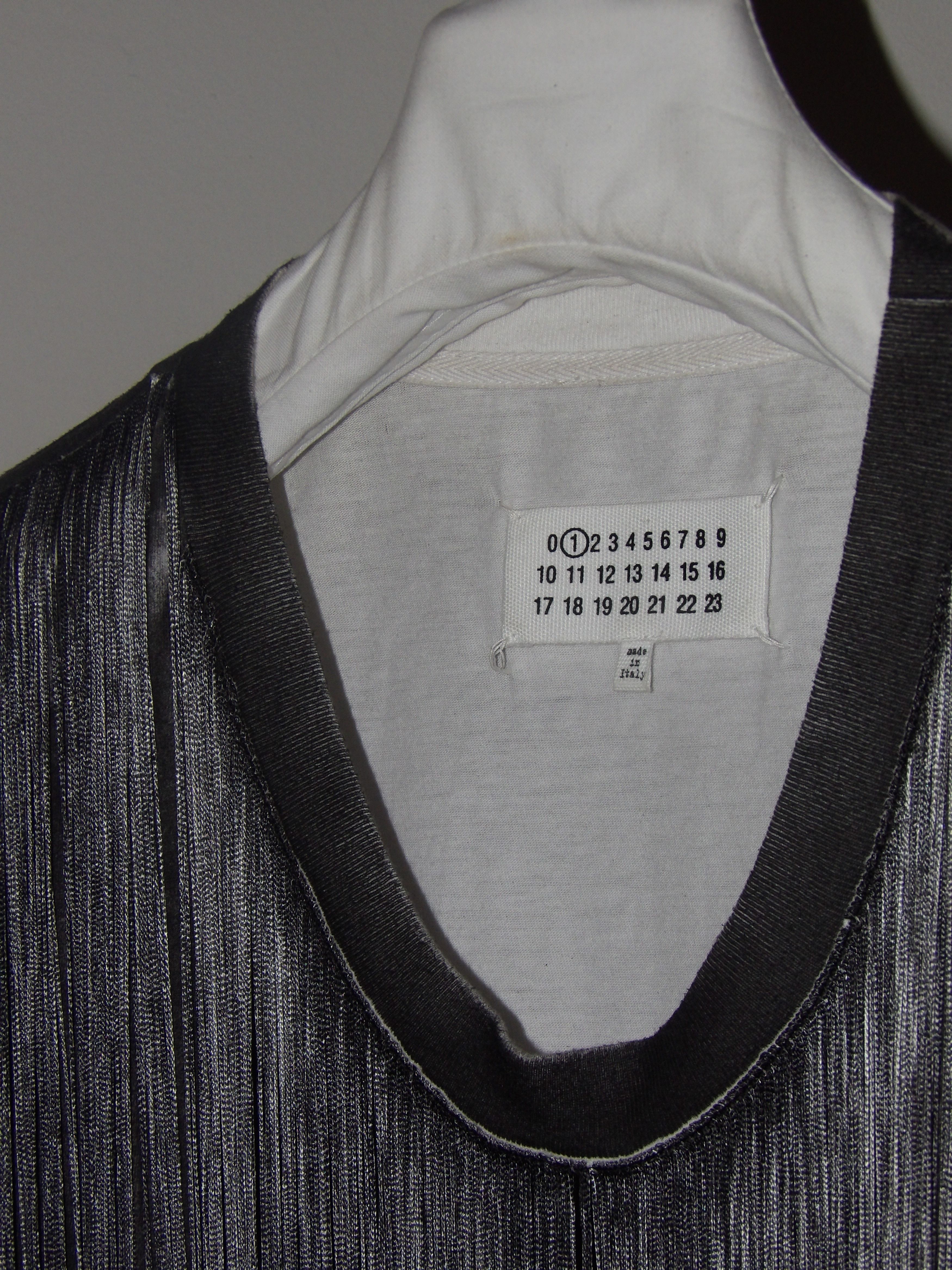 Maison Margiela Maison Margiela Fringe T-Shirt Size US S / EU 44-46 / 1 - 3 Thumbnail