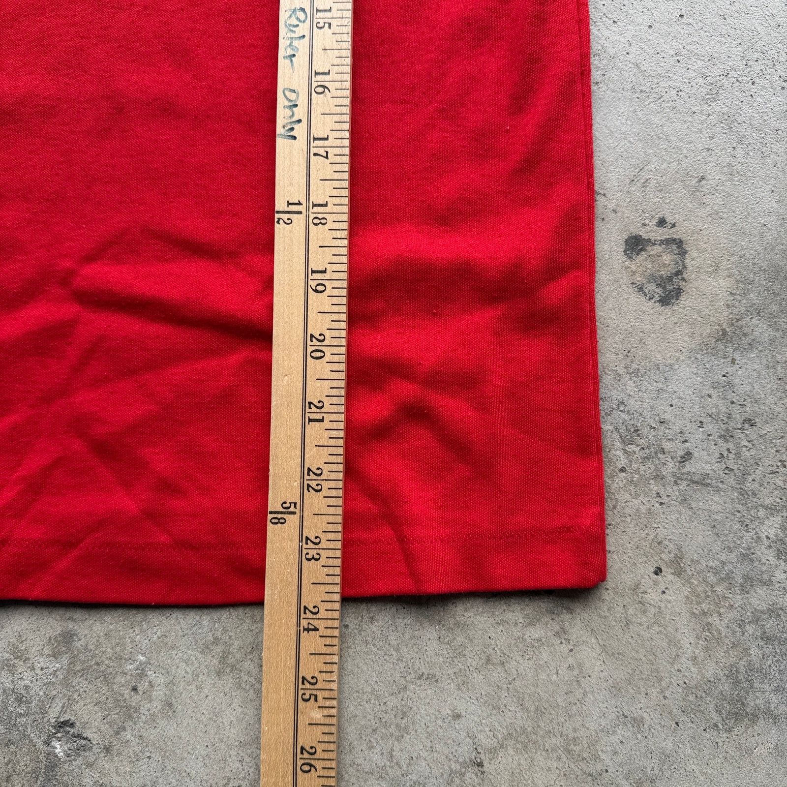 Lacoste Vintage 80s Izod Lacoste Red Mock Neck Turtleneck Shirt Size S / US 4 / IT 40 - 8 Thumbnail