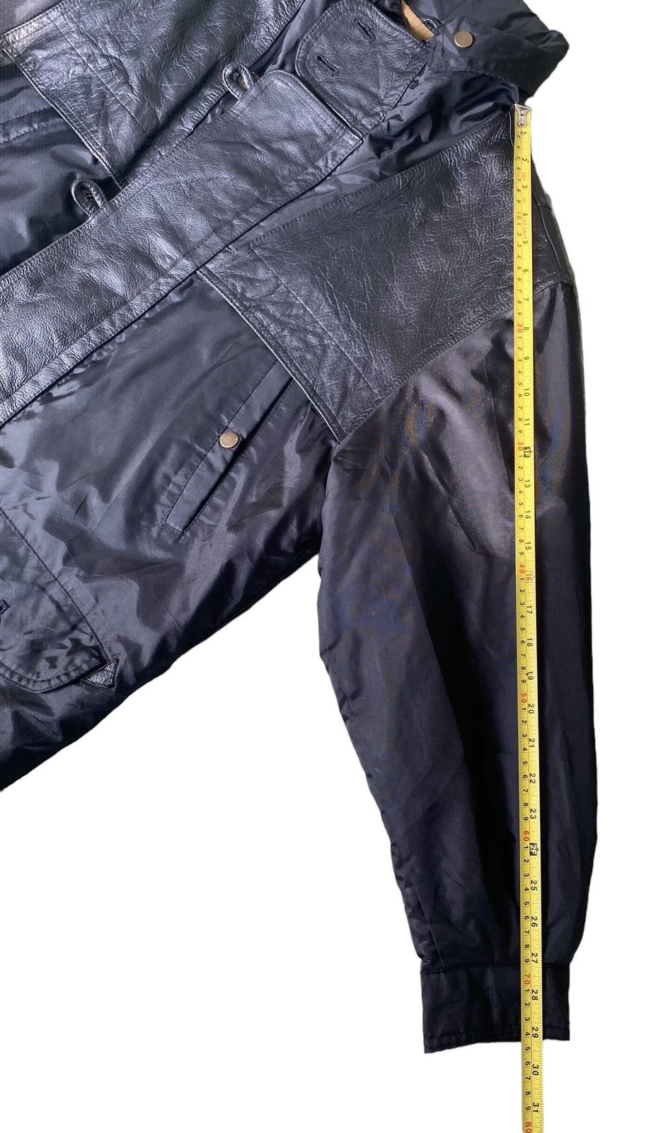 Grassroots California × If Only Was True × Vintage Vintage GRASS ROOST Leather Nylon Jacket Size US M / EU 48-50 / 2 - 18 Thumbnail