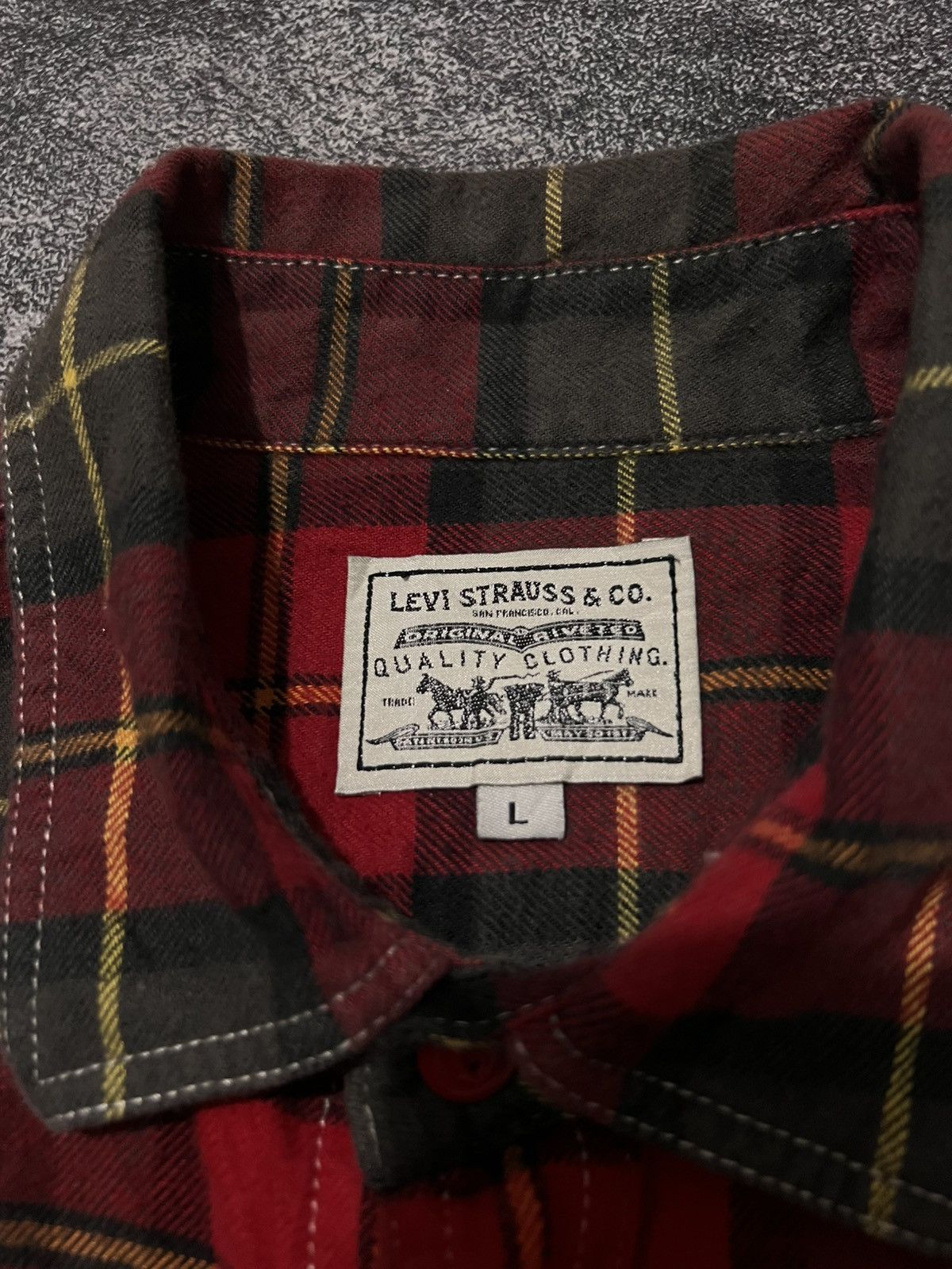 Levi's Levi Strauss & co Shirt Size US L / EU 52-54 / 3 - 5 Thumbnail