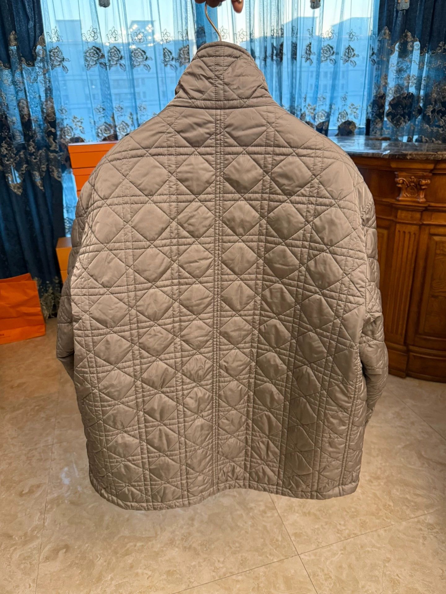 Dior DIOR Dior Check Double-Zip Padded Jacket 48 Loose Size US M / EU 48-50 / 2 - 2 Thumbnail