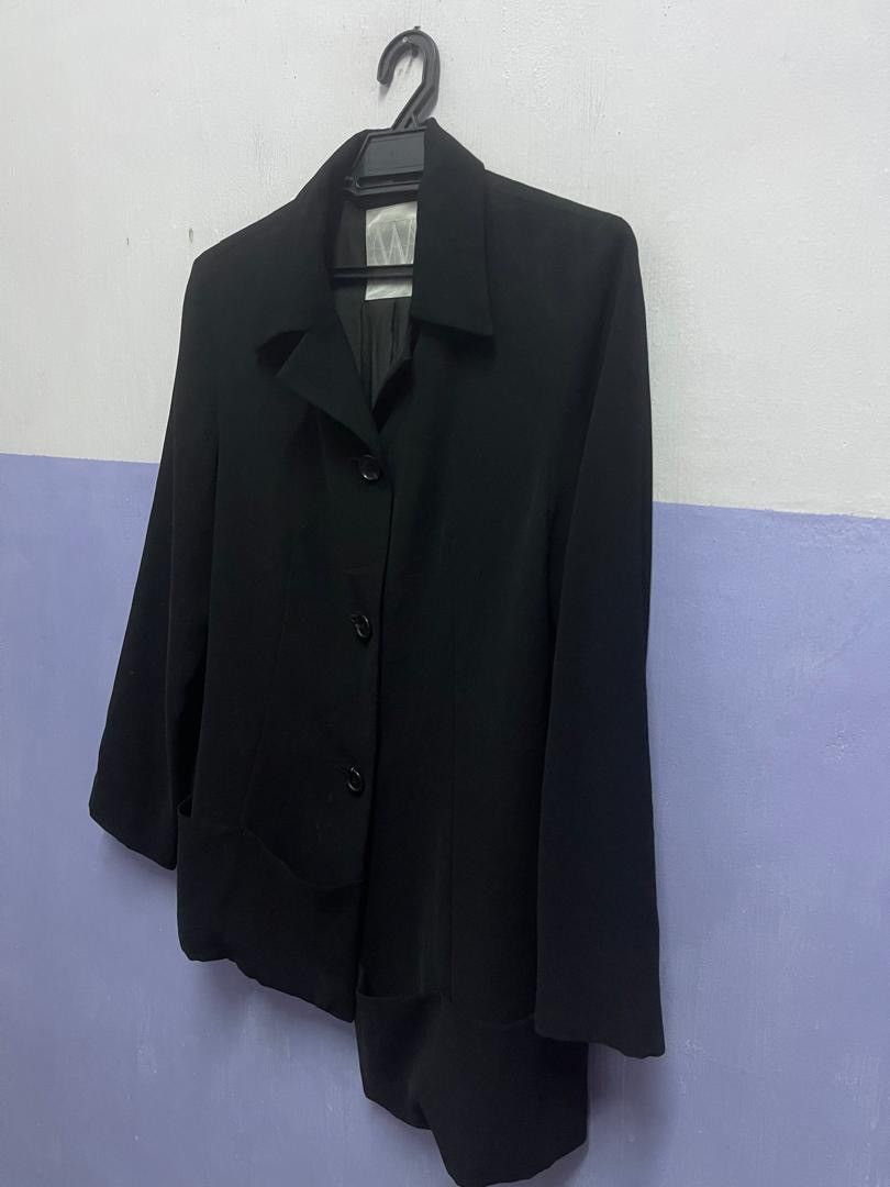 Yohji Yamamoto Yohji Yamamoto by Workshop Black Jacket Size US M / EU 48-50 / 2 - 3 Thumbnail