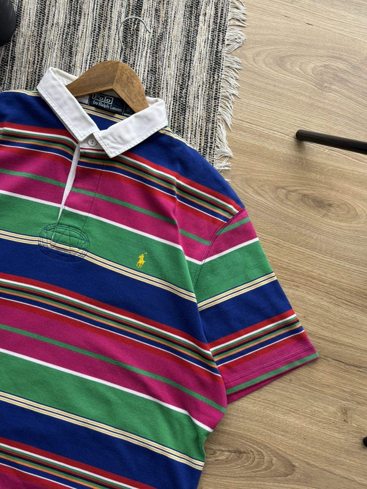 Polo Ralph Lauren Polo Ralph Lauren Vintage Rare Polo T-Shirt Size XI Men Size US XL / EU 56 / 4 - 5 Thumbnail