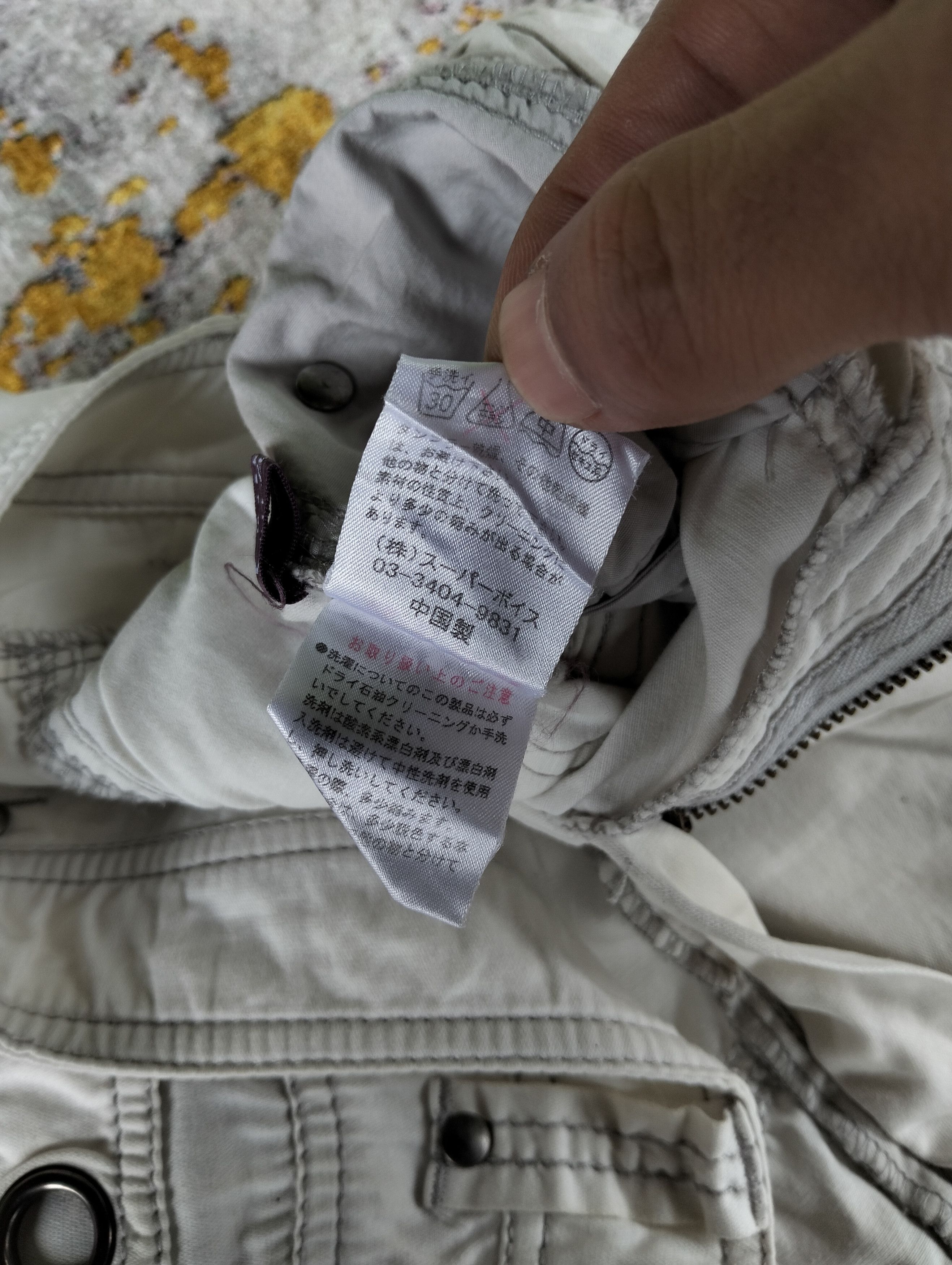 If Six Was Nine 2000s Japanese Lucas Cargo Multi Pocket Button Cross Pants Size US 28 / EU 44 - 14 Thumbnail