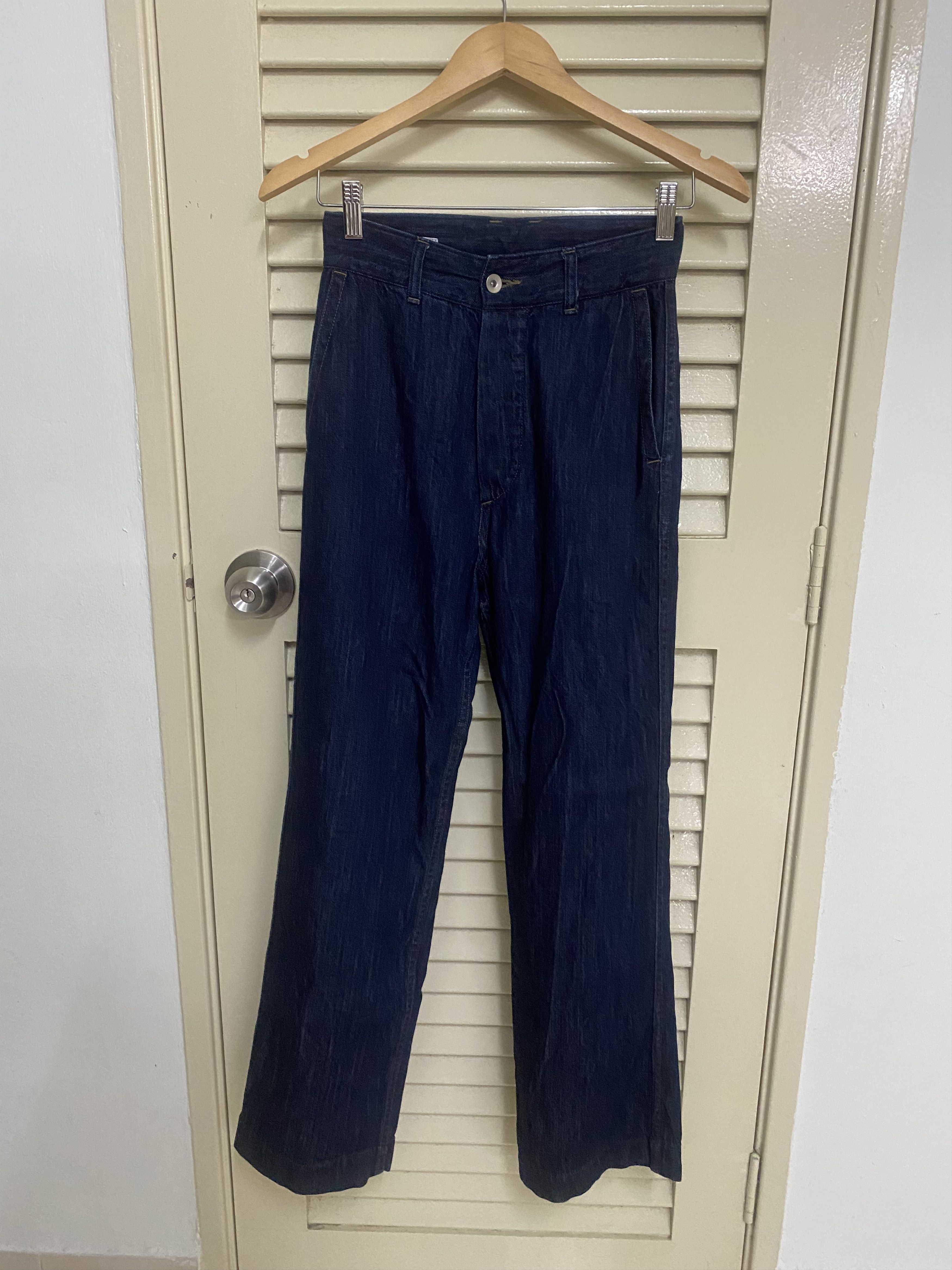 Margaret Howell MHL Wide Leggy Baggy Jeans Size US 26 / EU 42 - 1 Thumbnail