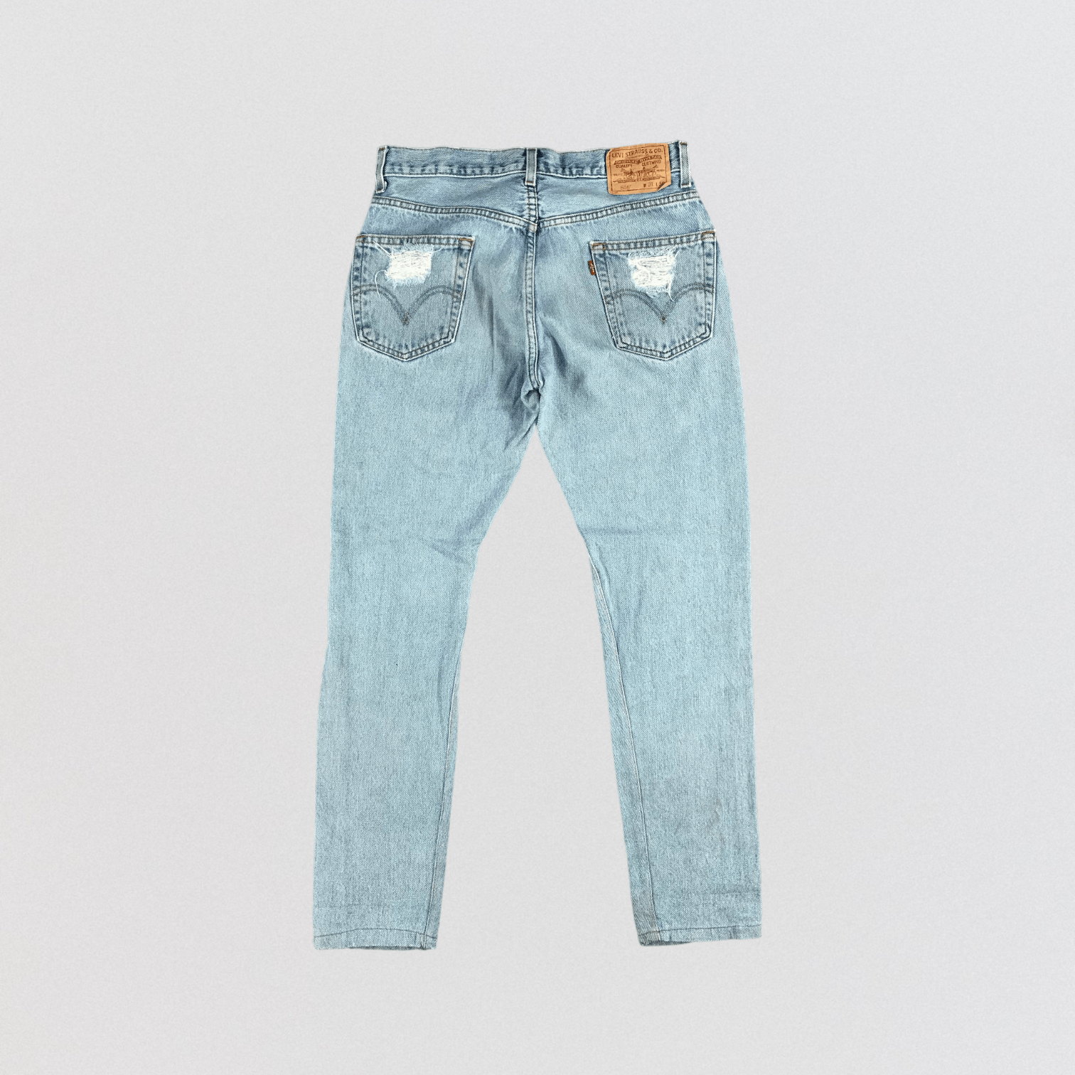 Levi's × Vintage Vintage Light Wash Levis 505 Jeans-JM2242 Size US 32 / EU 48 - 2 Thumbnail