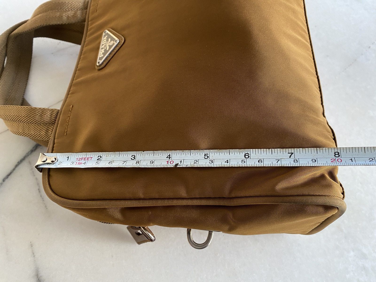 Prada Prada Nylon Khaki Tessuto Size ONE SIZE - 12 Thumbnail