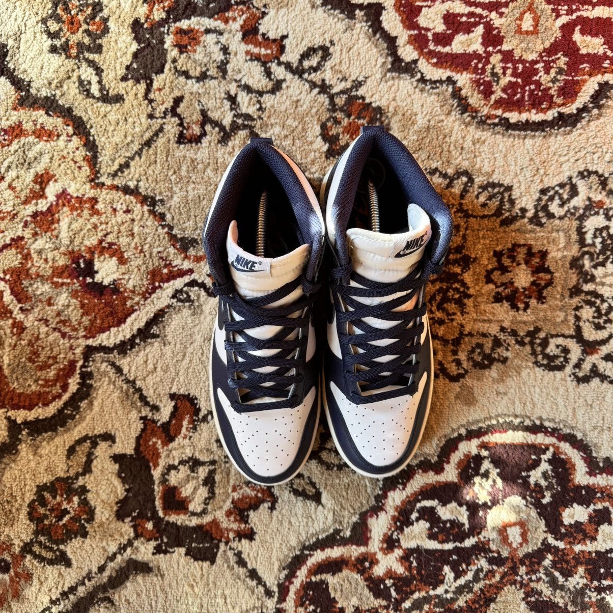 Nike Nike Dunk Hi Midnight Navy ‘Villanova’ Size US 9.5 / EU 42-43 - 2 Thumbnail