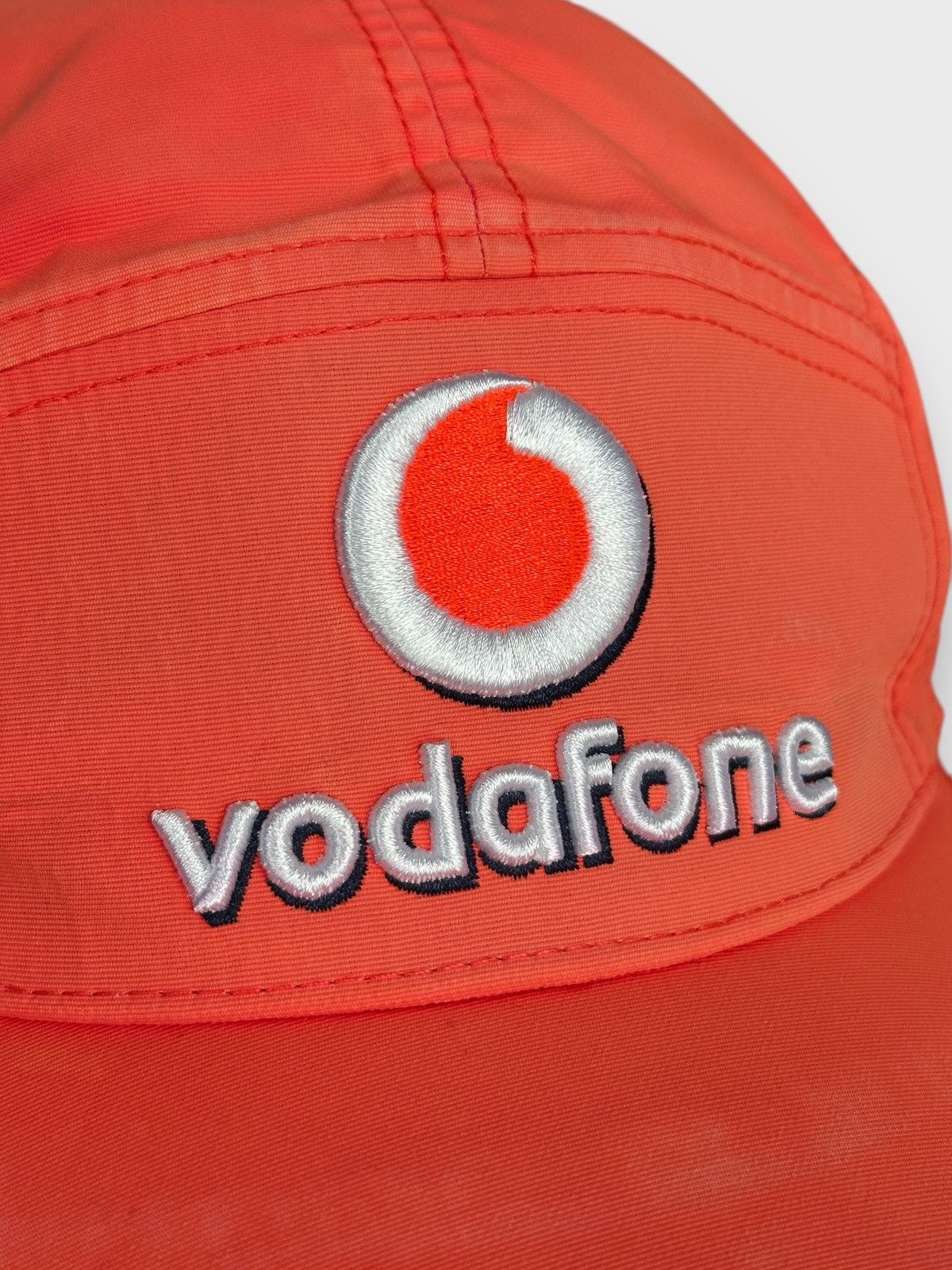 Malcolm McLaren Vintage Vodafone McLaren Mercedes Jenson Racing Nylon Cap Size ONE SIZE - 7 Thumbnail
