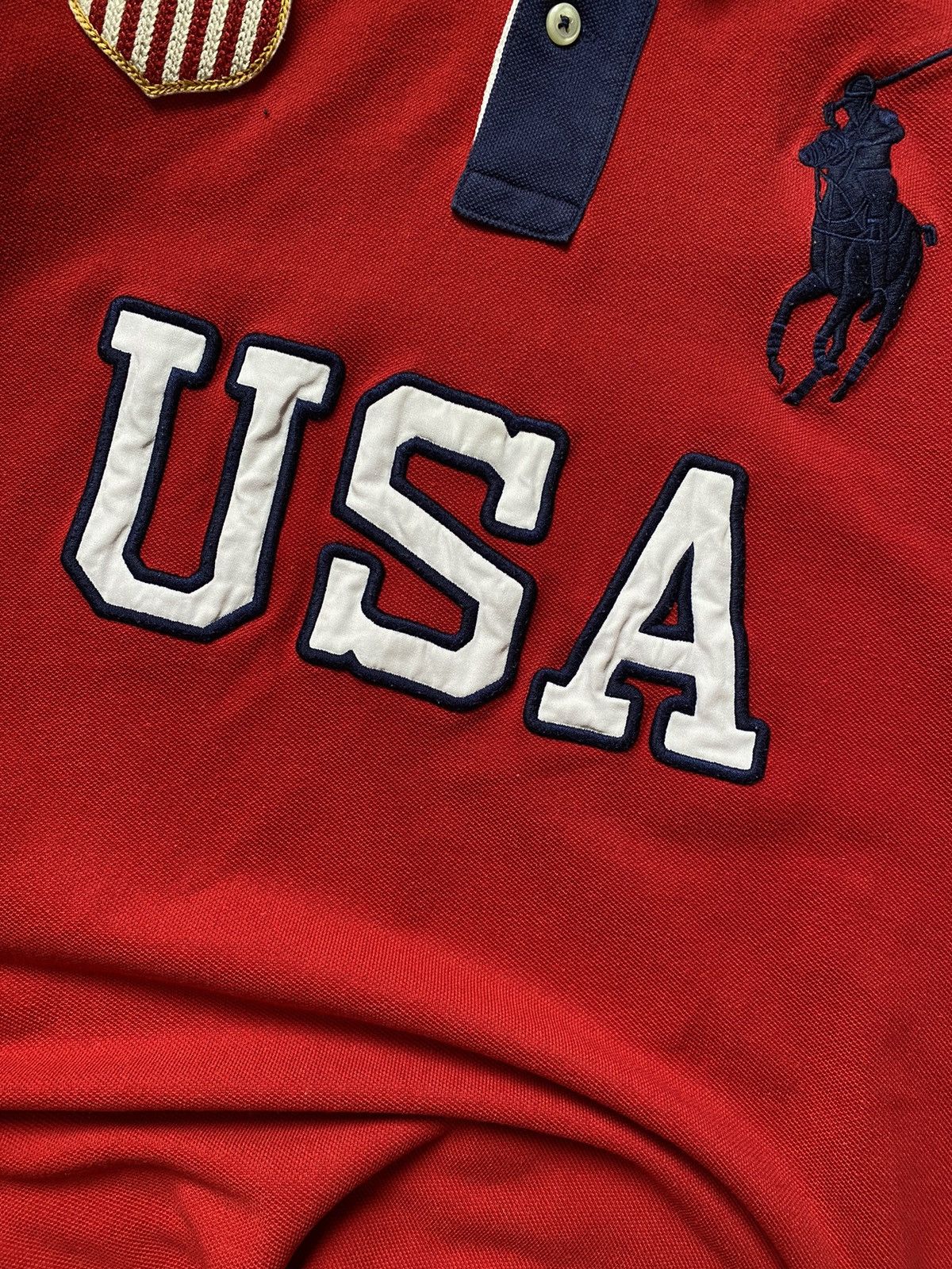 Polo Ralph Lauren × Vintage Polo Ralph Lauren Big Logo USA Very Rare Size US S / EU 44-46 / 1 - 4 Thumbnail