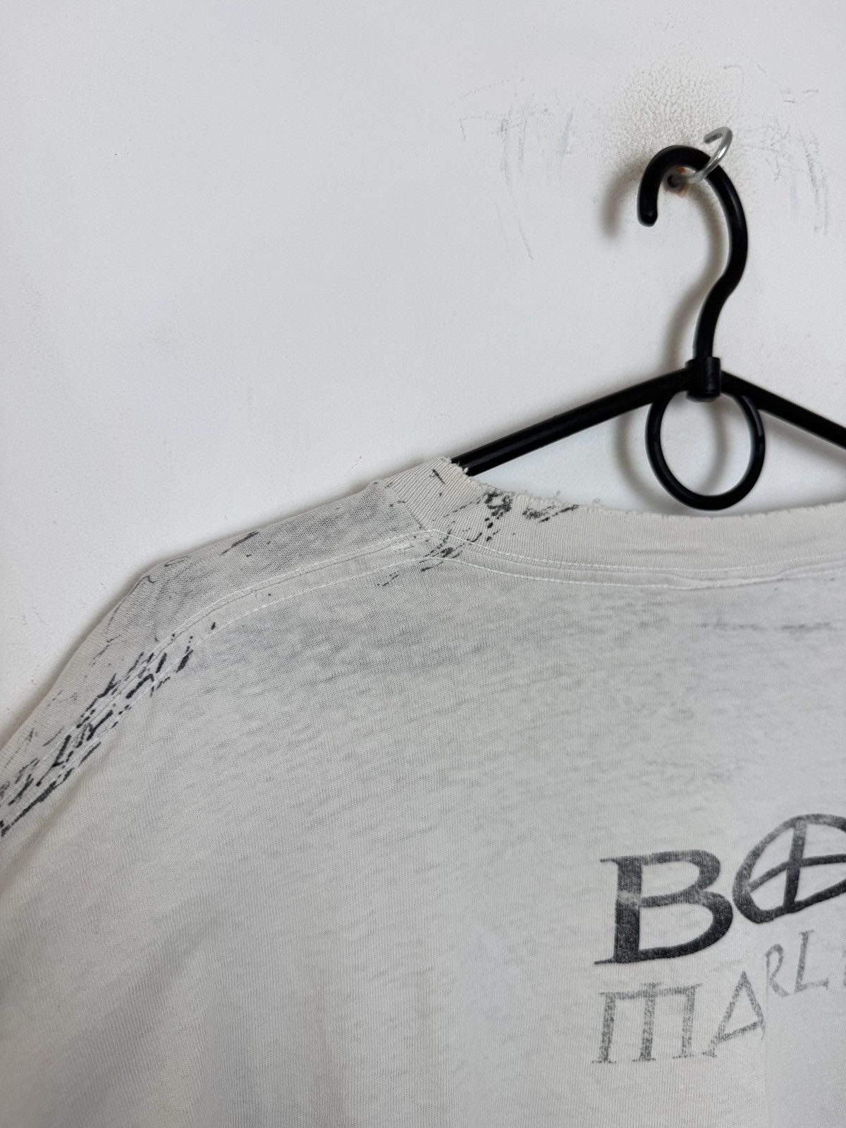 Band Tees × Bob Marley × Vintage Vintage 90's Bob Marley Over Print T-Shirt Size US XL / EU 56 / 4 - 13 Thumbnail