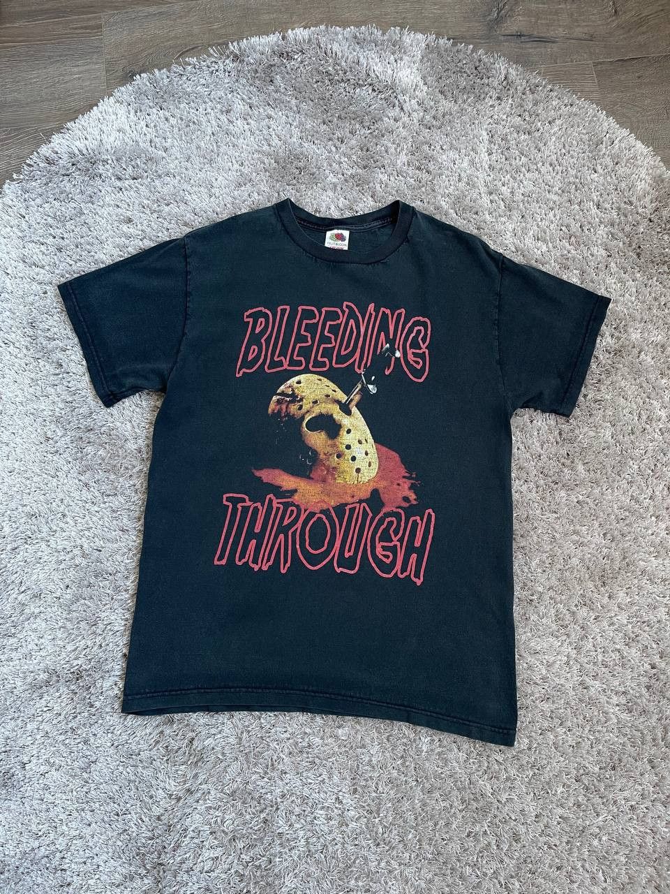 Band Tees × Vintage VINTAGE THRASHED BLEEDING THROUGH TOUR VERY RARE Size US M / EU 48-50 / 2 - 2 Thumbnail