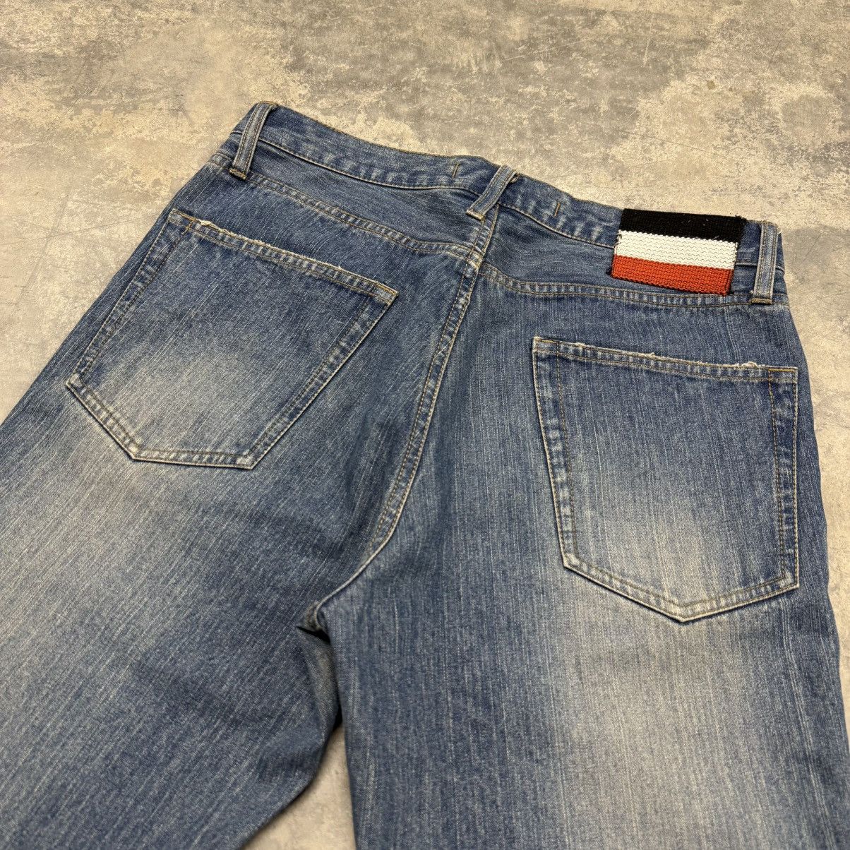 PPFM PPFM Alphabet Spellout Japanese Denim Jeans Size US 32 / EU 48 - 9 Thumbnail