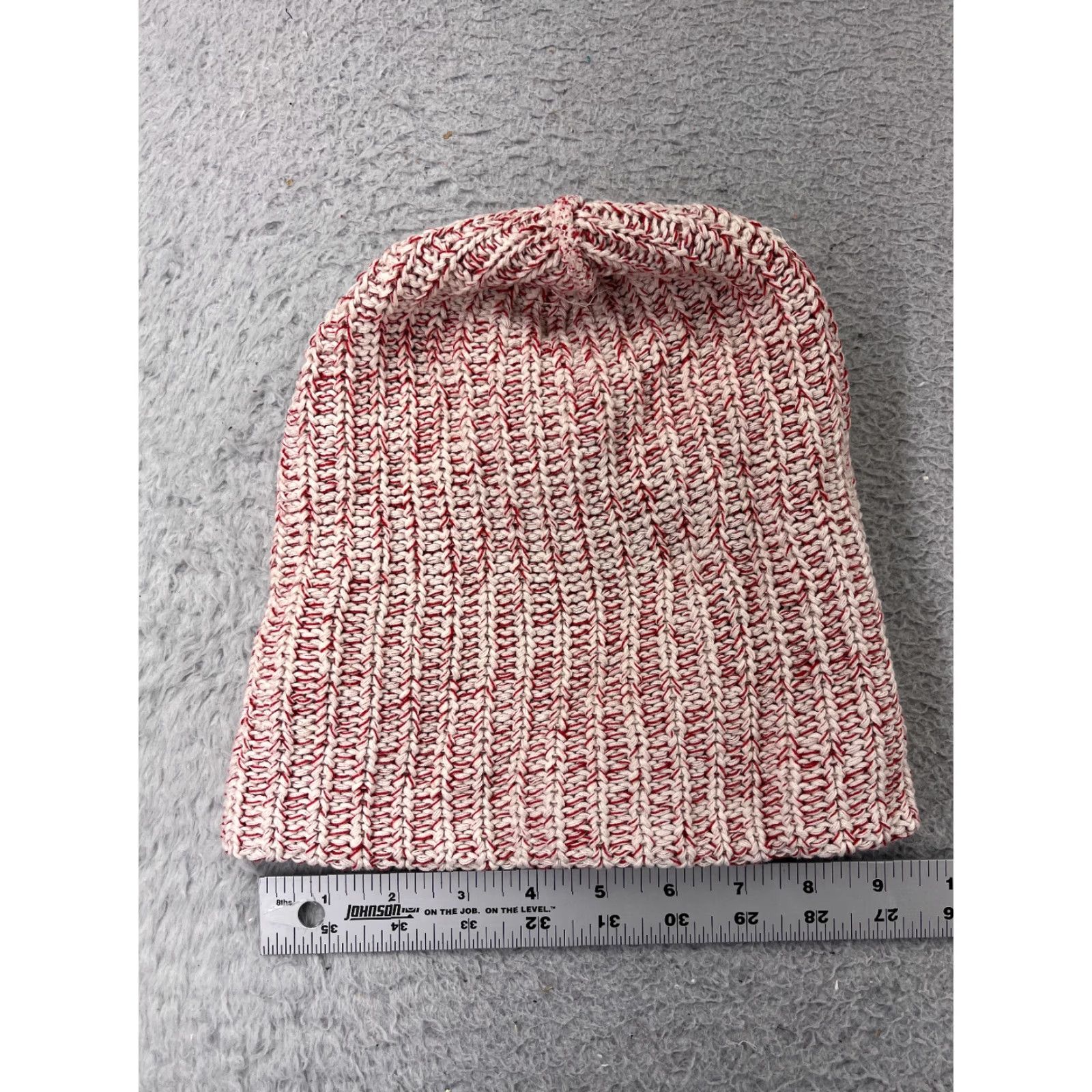 Vintage Unbranded Beanie Hat Adult One Size Red Knit Acrylic Beanie Ski Style Unisex Adults Winter Men Women Size ONE SIZE - 4 Thumbnail