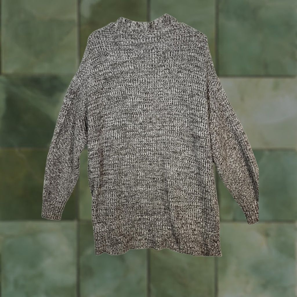 Vintage A New Day Cardigan Sweater Women’s S Long Waisted Knit Closed Open Front V-Neck Raglan Sleeve Brown Fall Winter Size S / US 4 / IT 40 - 1 Thumbnail