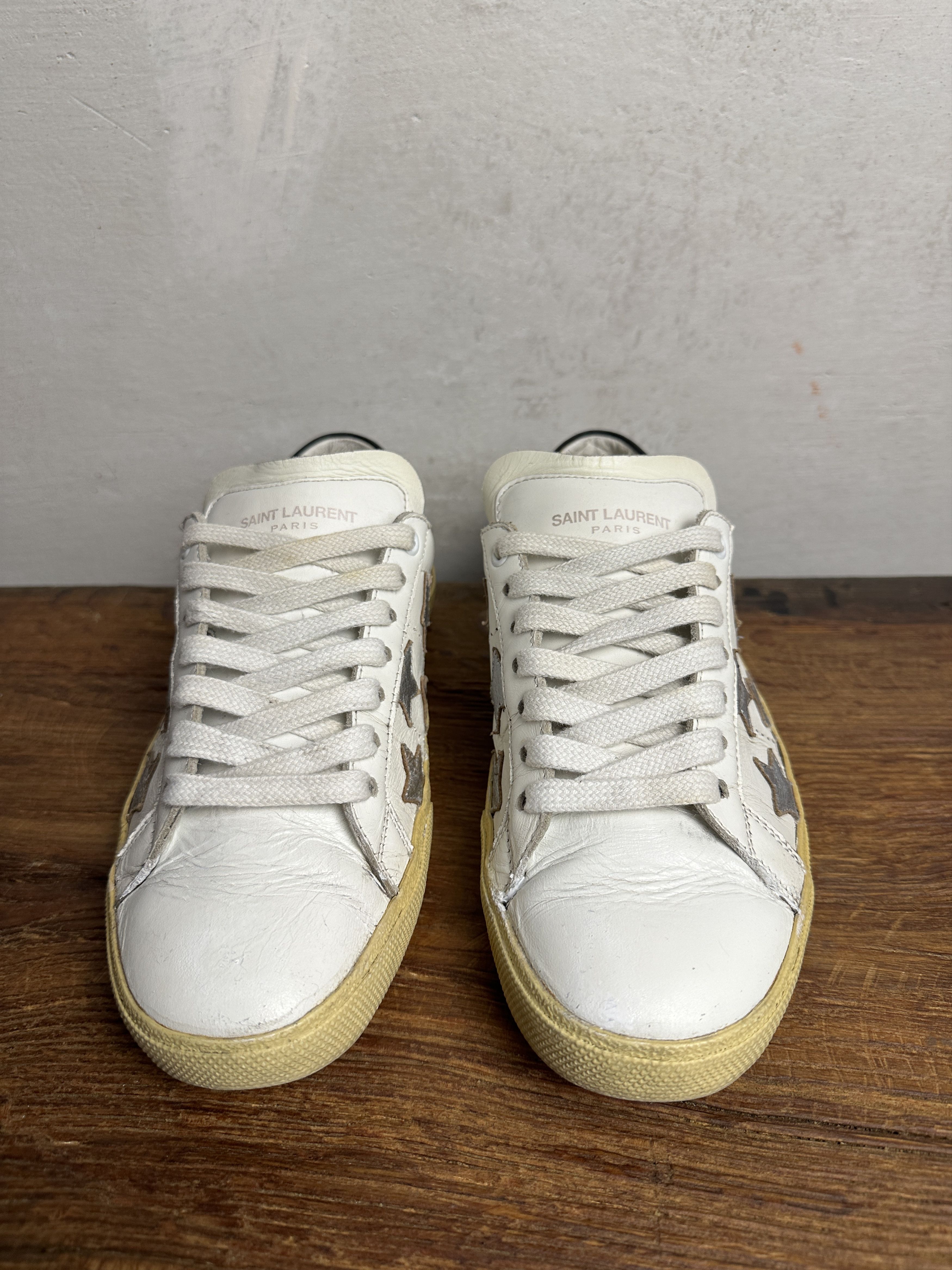 Saint Laurent Paris Saint Laurent Paris Star Court Classic California Sneakers Size US 8 / IT 38 - 5 Thumbnail