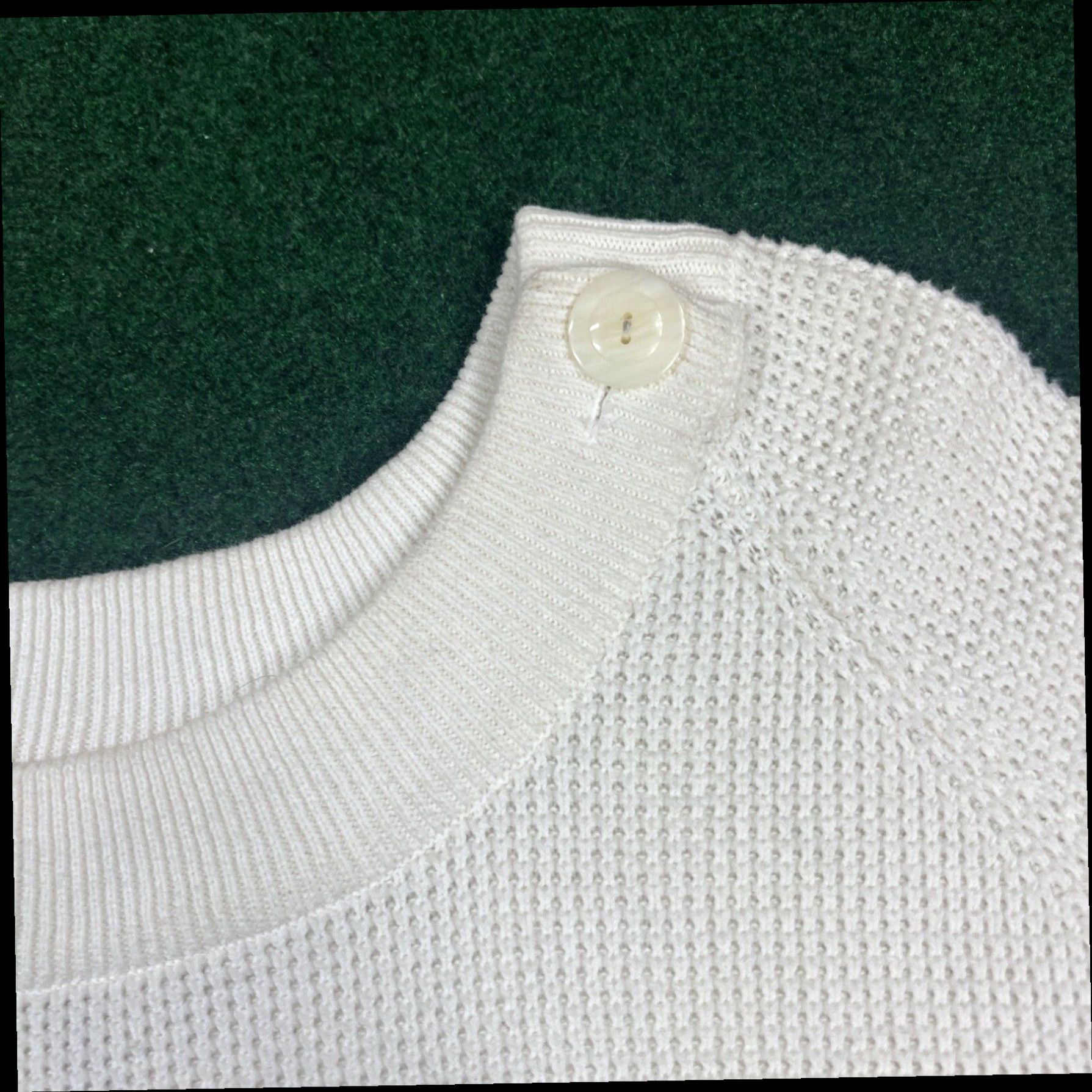Vintage Leo & Nicole Sweater White Medium Sleeve Knit Stretch Women's Size XL Size XL / US 12-14 / IT 48-50 - 4 Thumbnail