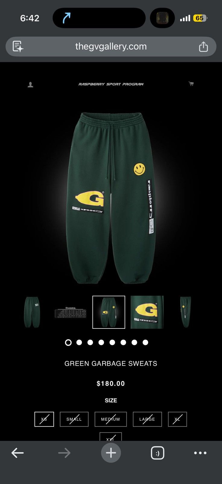 The GV Gallery GV Gallery Raspberry Hills Greedy Unit Garbage Sweatpants Size US 36 / EU 52 - 14 Thumbnail