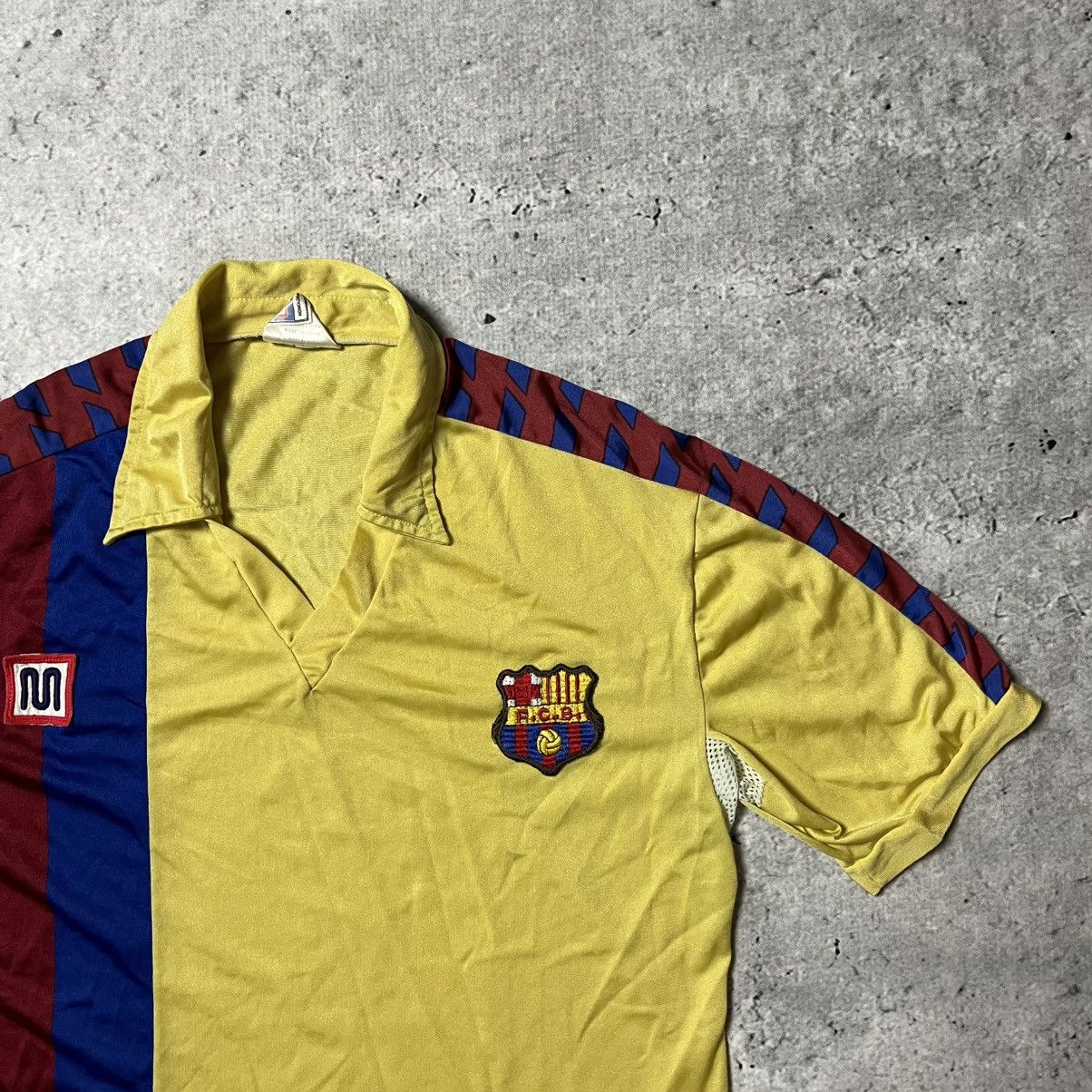 Other FC Barcelona Meyba 80s training soccer jersey retro vintage Size US S / EU 44-46 / 1 - 4 Thumbnail