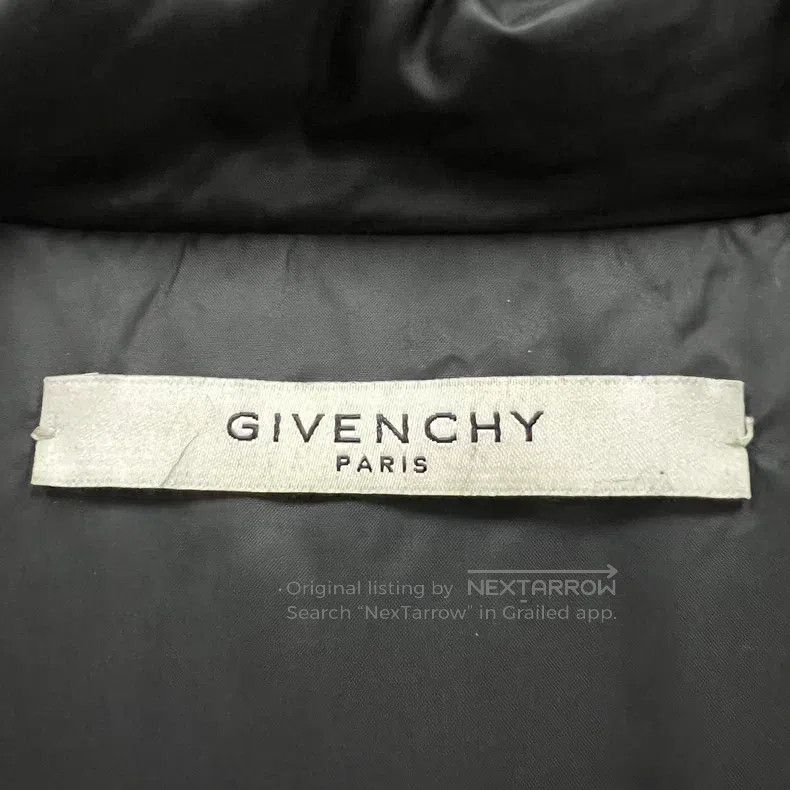 Givenchy Givenchy Size52 Black Small Logo Hooded Down Jacket Size 52 Size US M / EU 48-50 / 2 - 3 Thumbnail