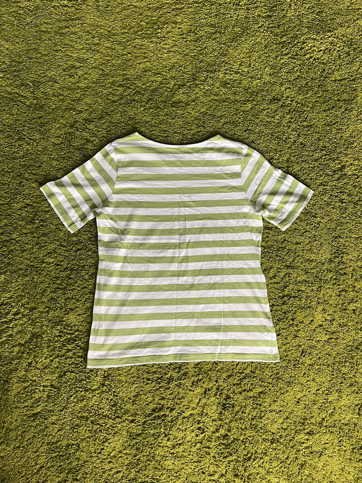 Designer Gudrun Sjoden avant garde striped t-shirt Size S / US 4 / IT 40 - 2 Thumbnail
