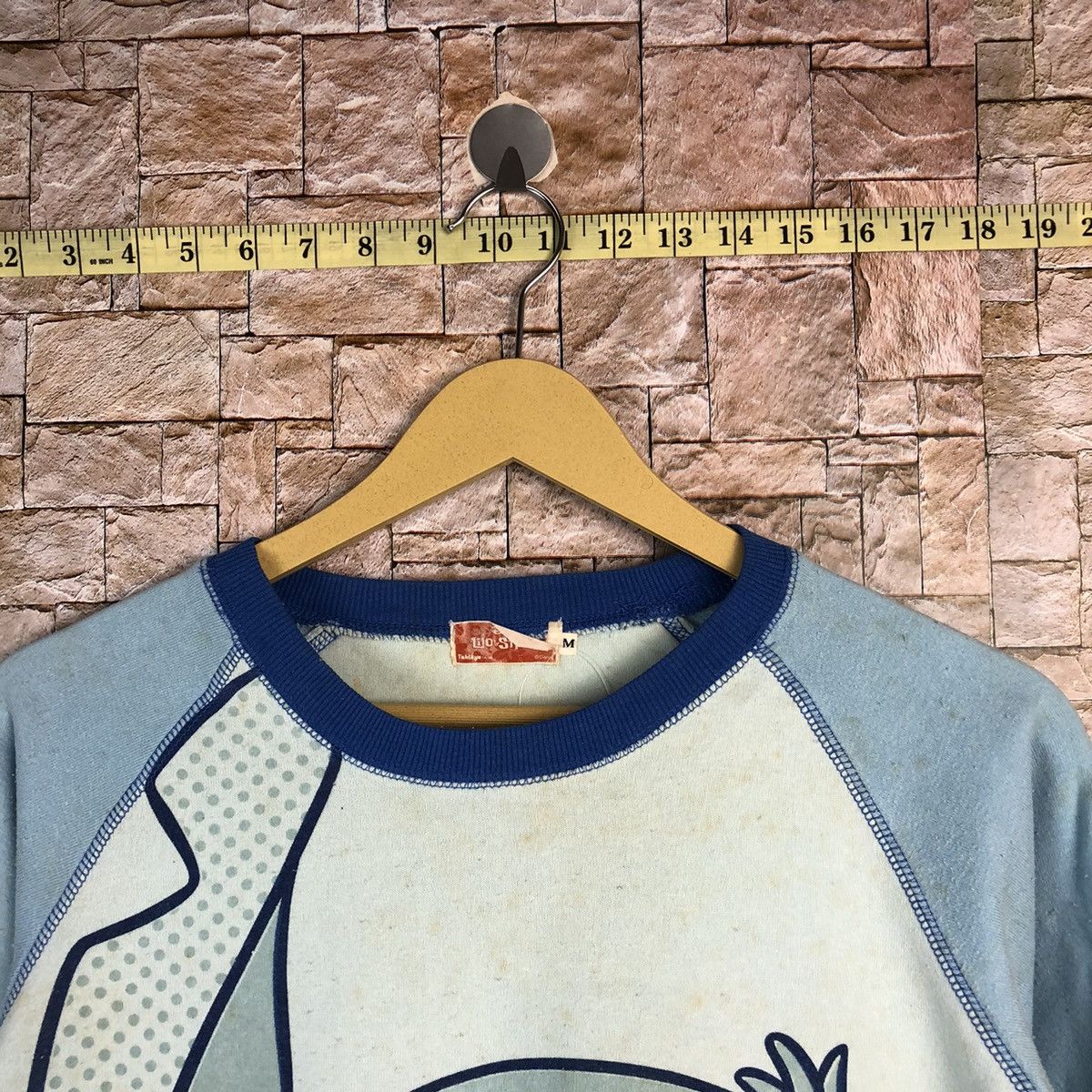 Disney × Vintage Disney Lilo Stich vintage Blue Sweatshirt #A701 Size US S / EU 44-46 / 1 - 4 Thumbnail