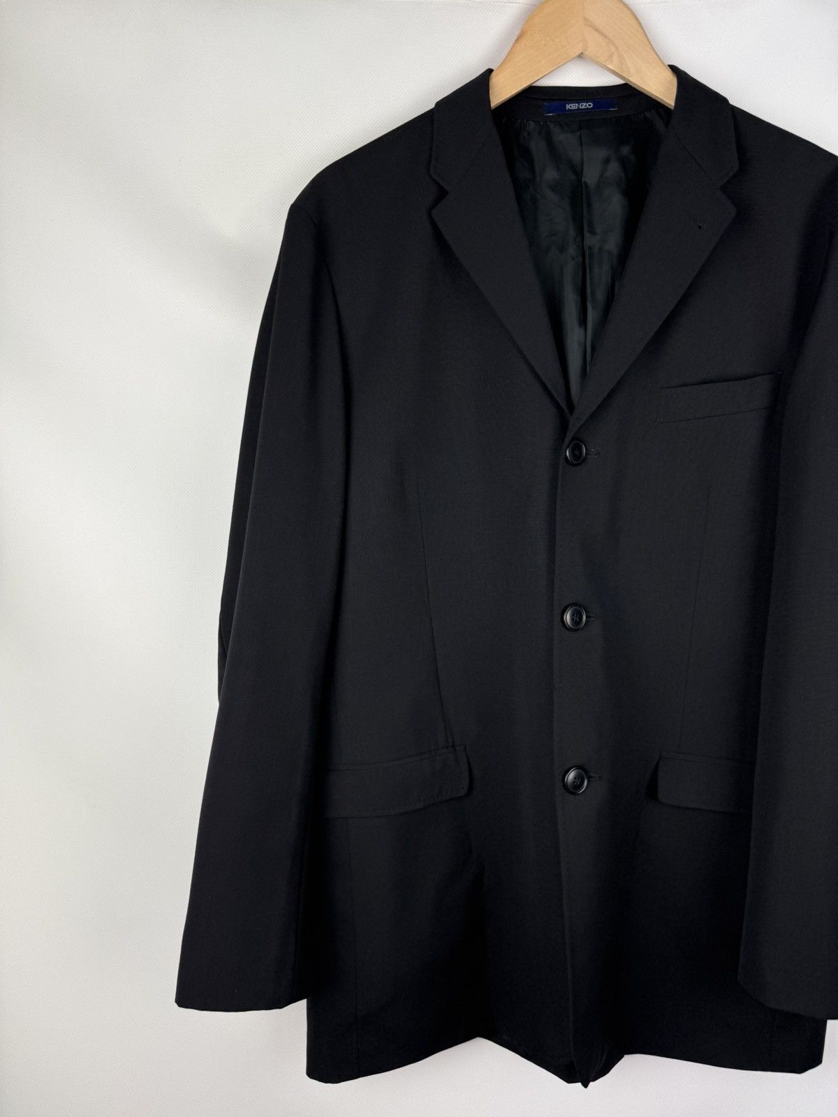 Kenzo Kenzo Homme Vintage Men’s Wool Blazer Jacket Sportcoat Size 42R - 2 Thumbnail