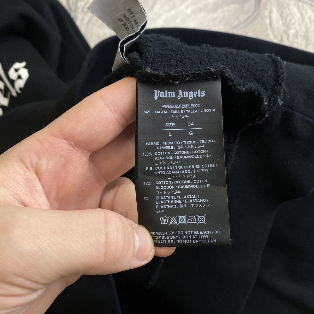 Palm Angels Palm Angels Big Logo Hoodie size L Size US L / EU 52-54 / 3 - 8 Thumbnail