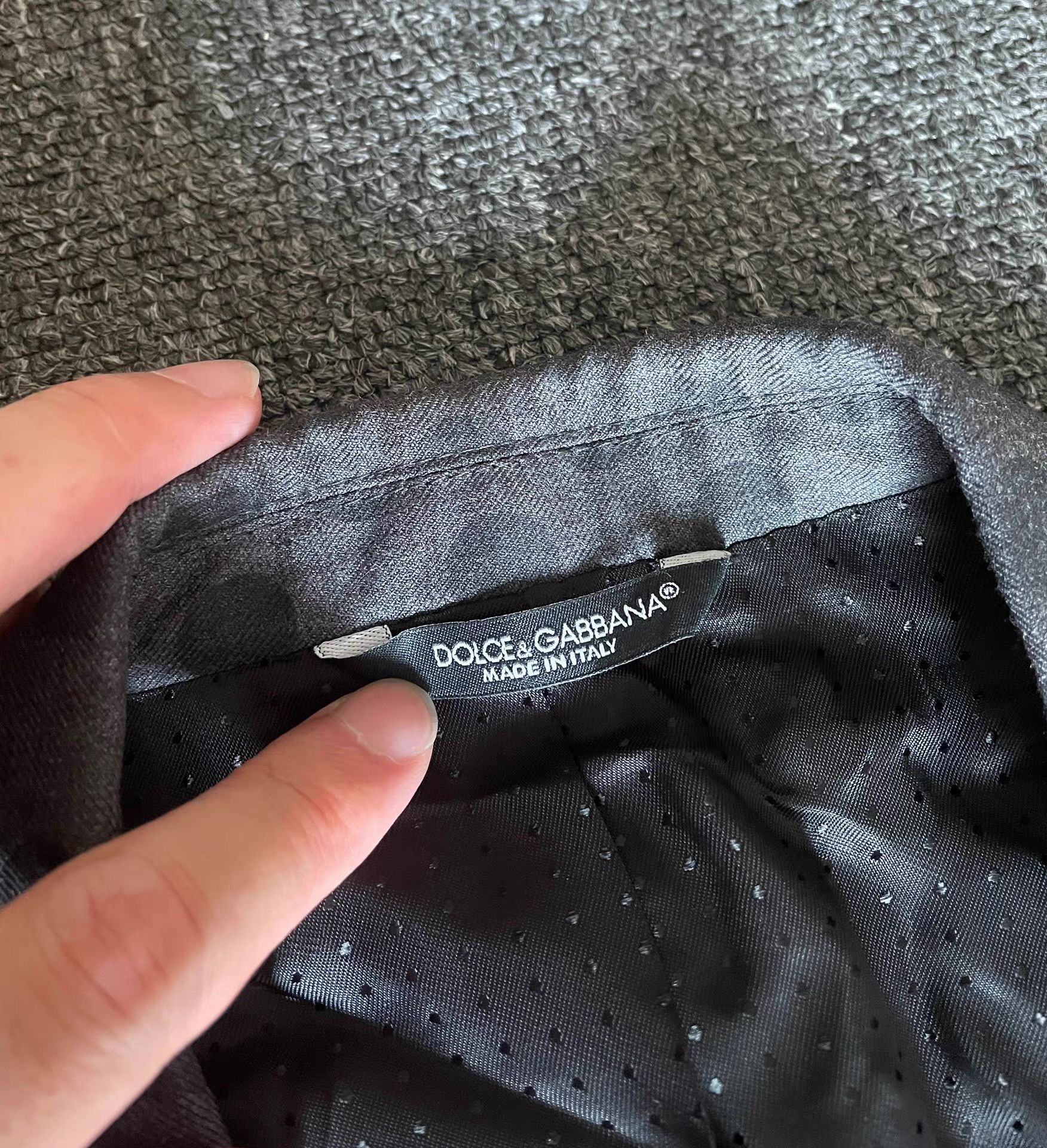 Dolce & Gabbana Dolce & Gabbana Main Line Wool Blazer, Q4 Size 52R - 3 Thumbnail