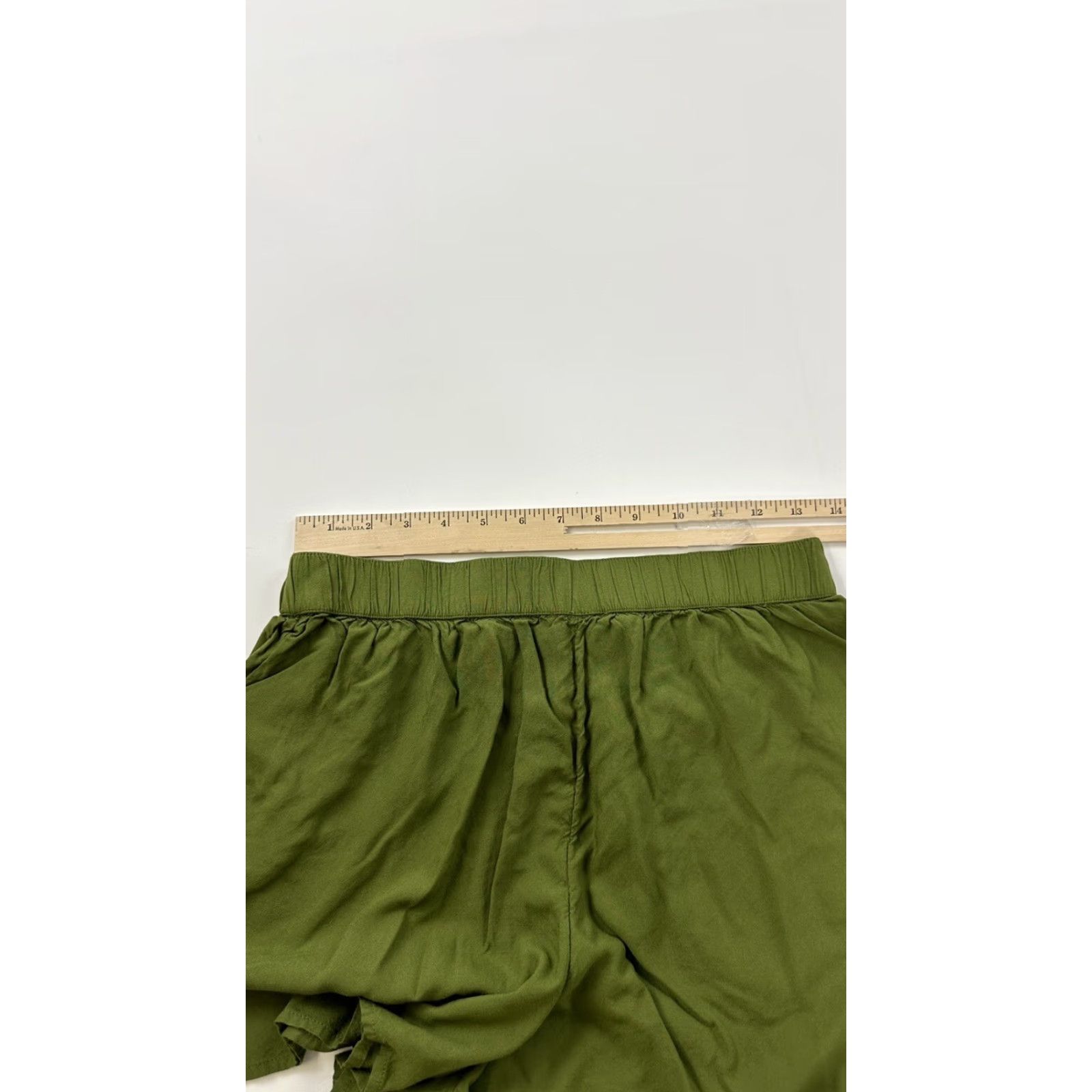 Vintage BP Shorts Juniors Medium Green Chino Blended Fabric Women M NS Nordstrom Size 32" / US 10 / IT 46 - 5 Thumbnail