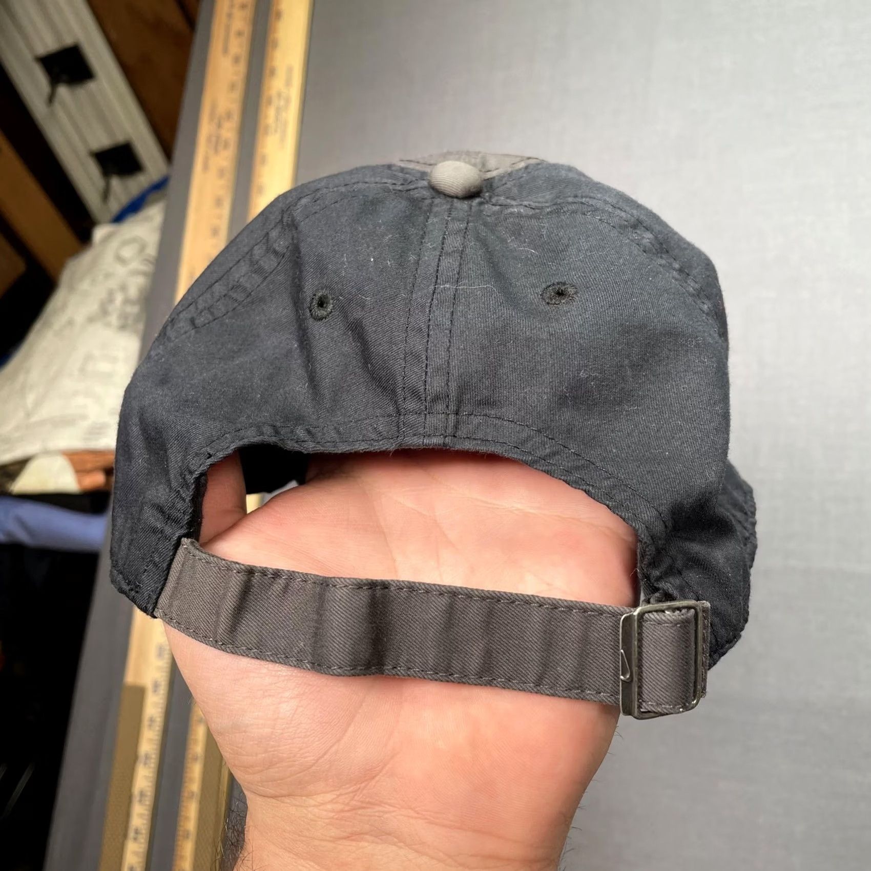Nike Nike Hat Cap Strap Back Black Twill Lined Breathable Mens One Size AV8053-060 Size ONE SIZE - 5 Thumbnail