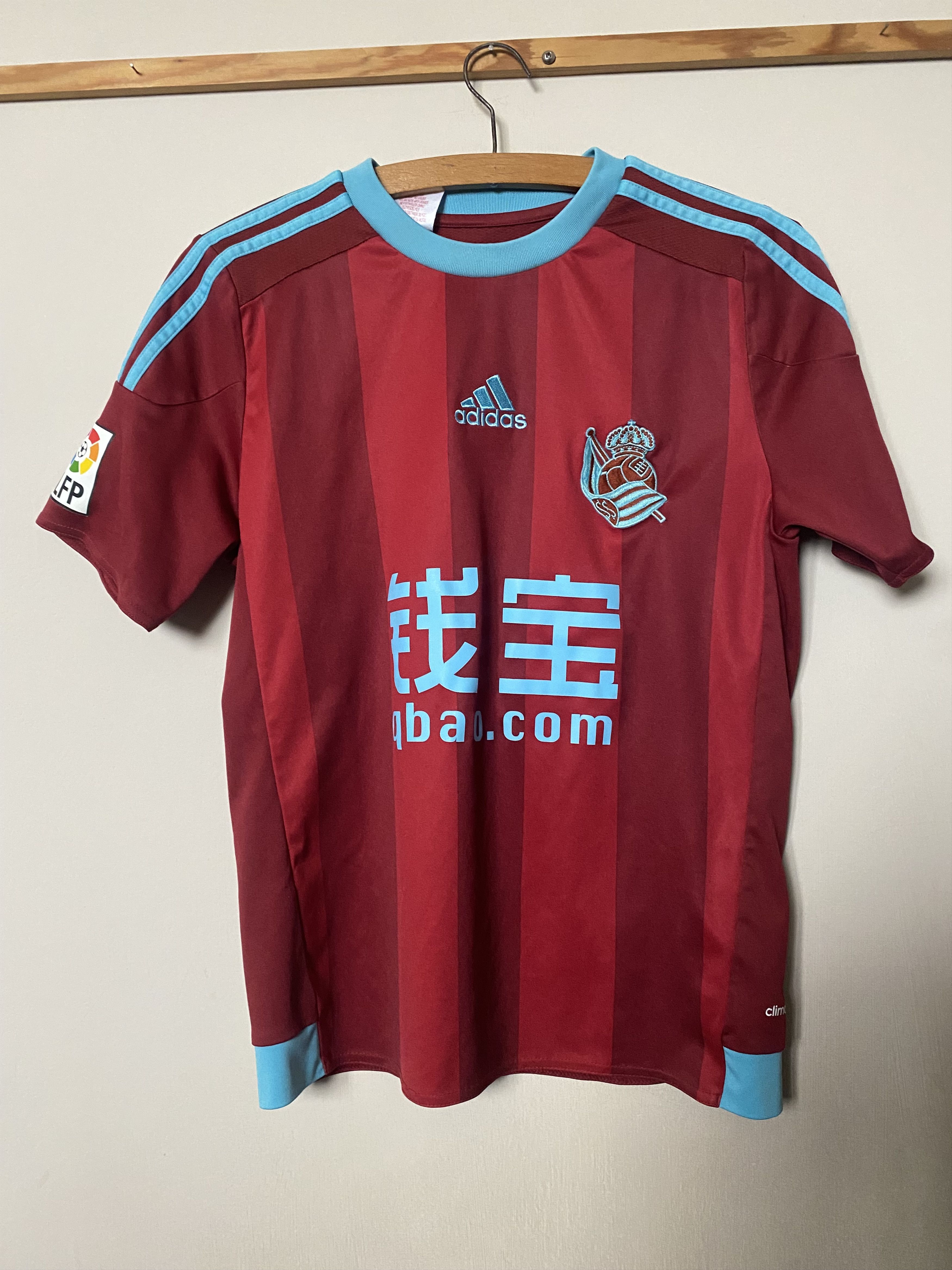 Adidas REAL SOCIEDAD 2015 - 2016 - Adidas - 164 - UNIQUE Size US XS / EU 42 / 0 - 1 Thumbnail