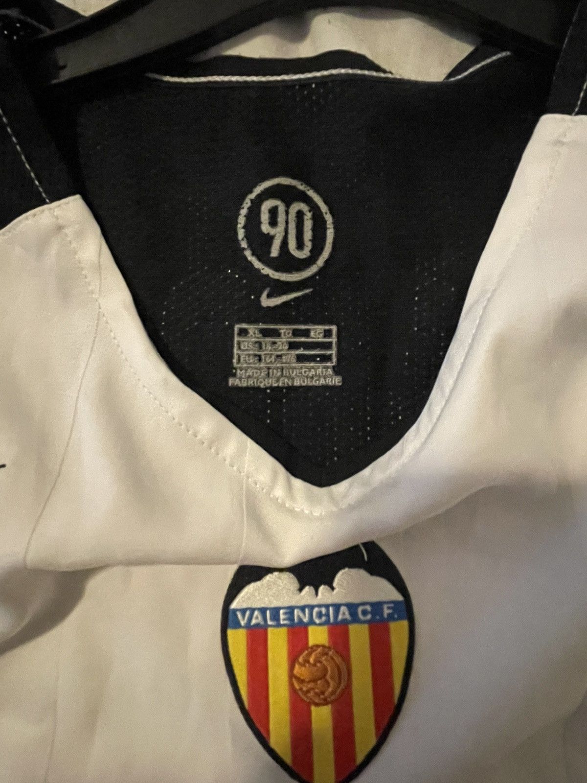 Nike Valencia 2004-2005 Jersey #6 Nikon Size US S / EU 44-46 / 1 - 3 Thumbnail