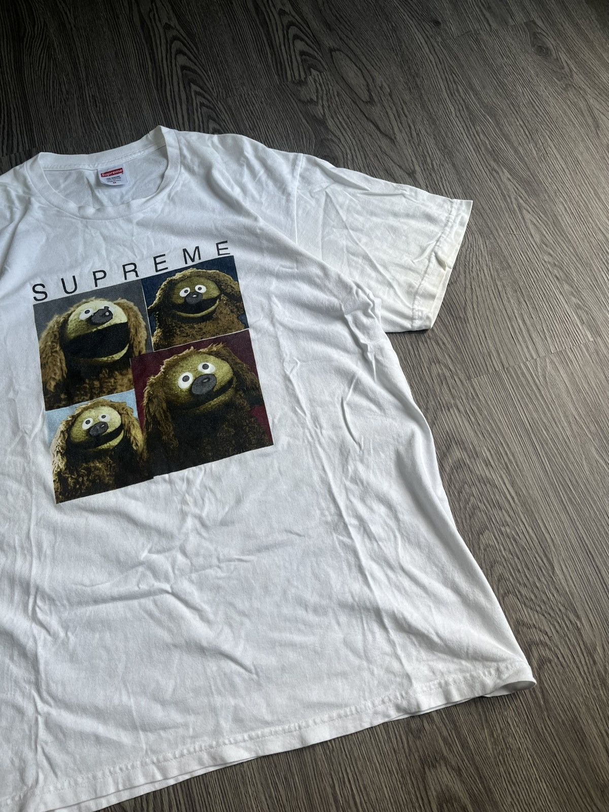 Disney × Supreme Supreme Rowlf Tee Spring/Summer 2024 (SS24) Size US M / EU 48-50 / 2 - 3 Thumbnail