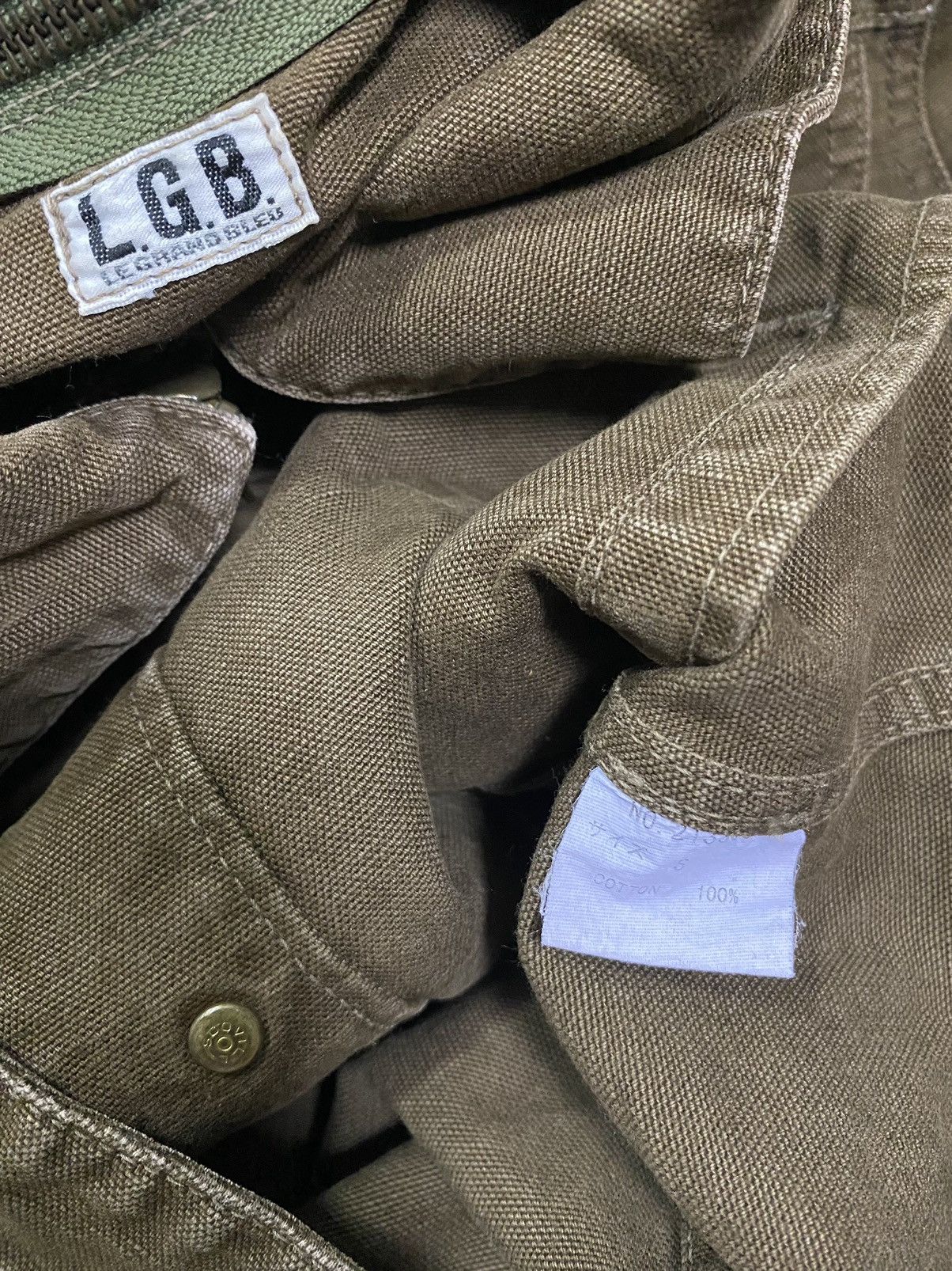 Le Grande Bleu (L.G.B.) LGB BROWN DENIM JACKET Size S / US 4 / IT 40 - 7 Thumbnail