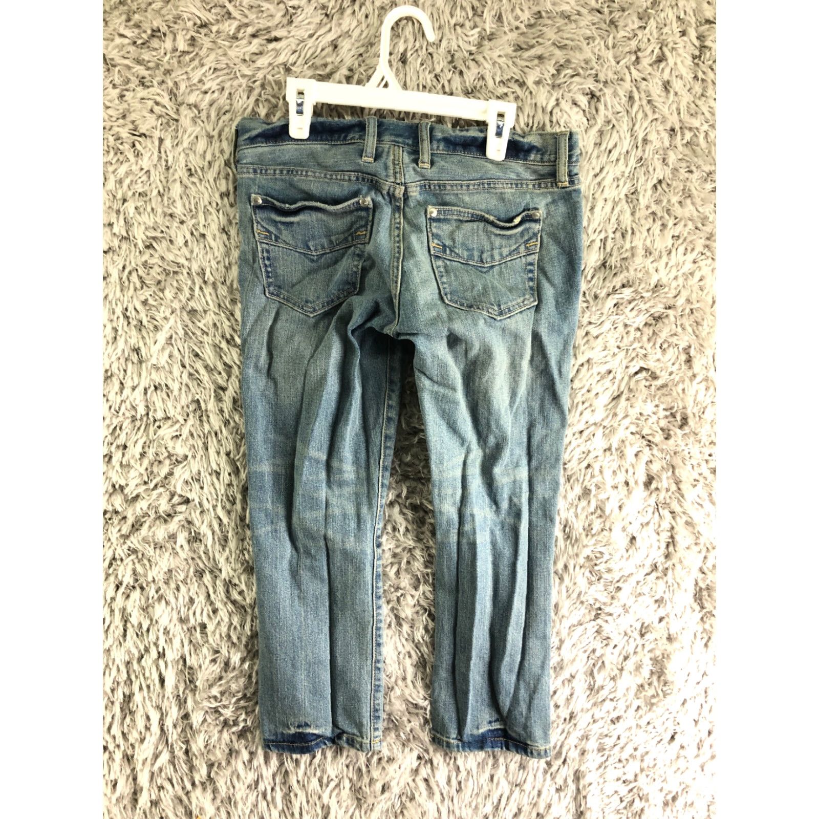 Gap Gap Womens Size 2 Jeans Capri Medium Wash Blue Denim 5-Pocket Regular Rise Zip Button Zipper US Gap 1969 Mens? Wait Size 26" / US 2 / IT 38 - 5 Thumbnail