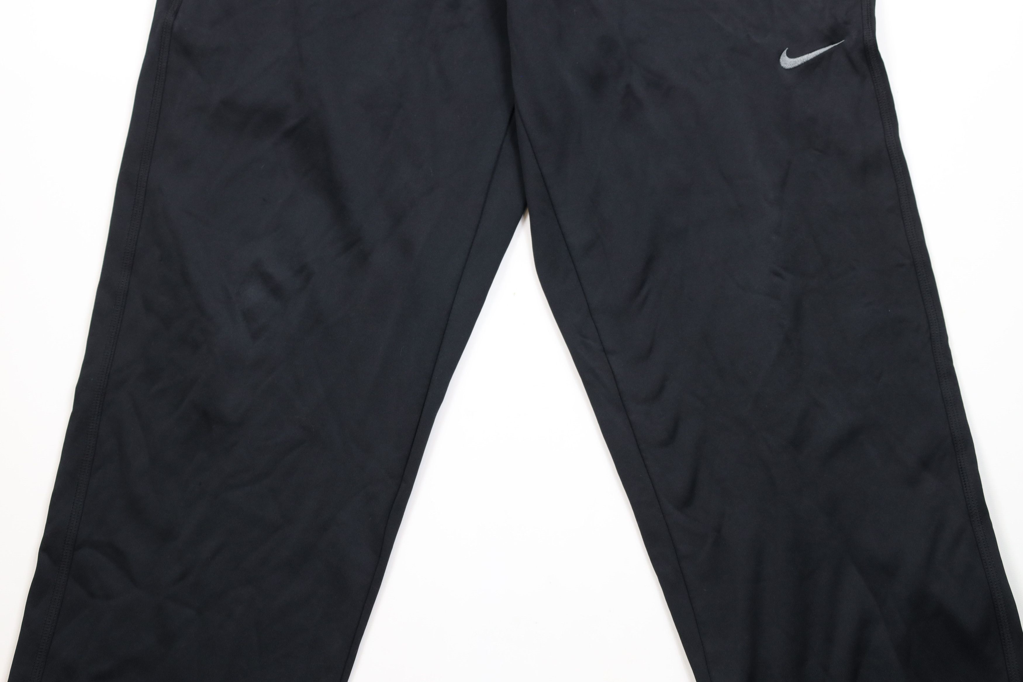 Nike × Vintage Vintage Nike Travis Scott Mini Swoosh Wide Leg Sweatpants Size US 36 / EU 52 - 3 Thumbnail