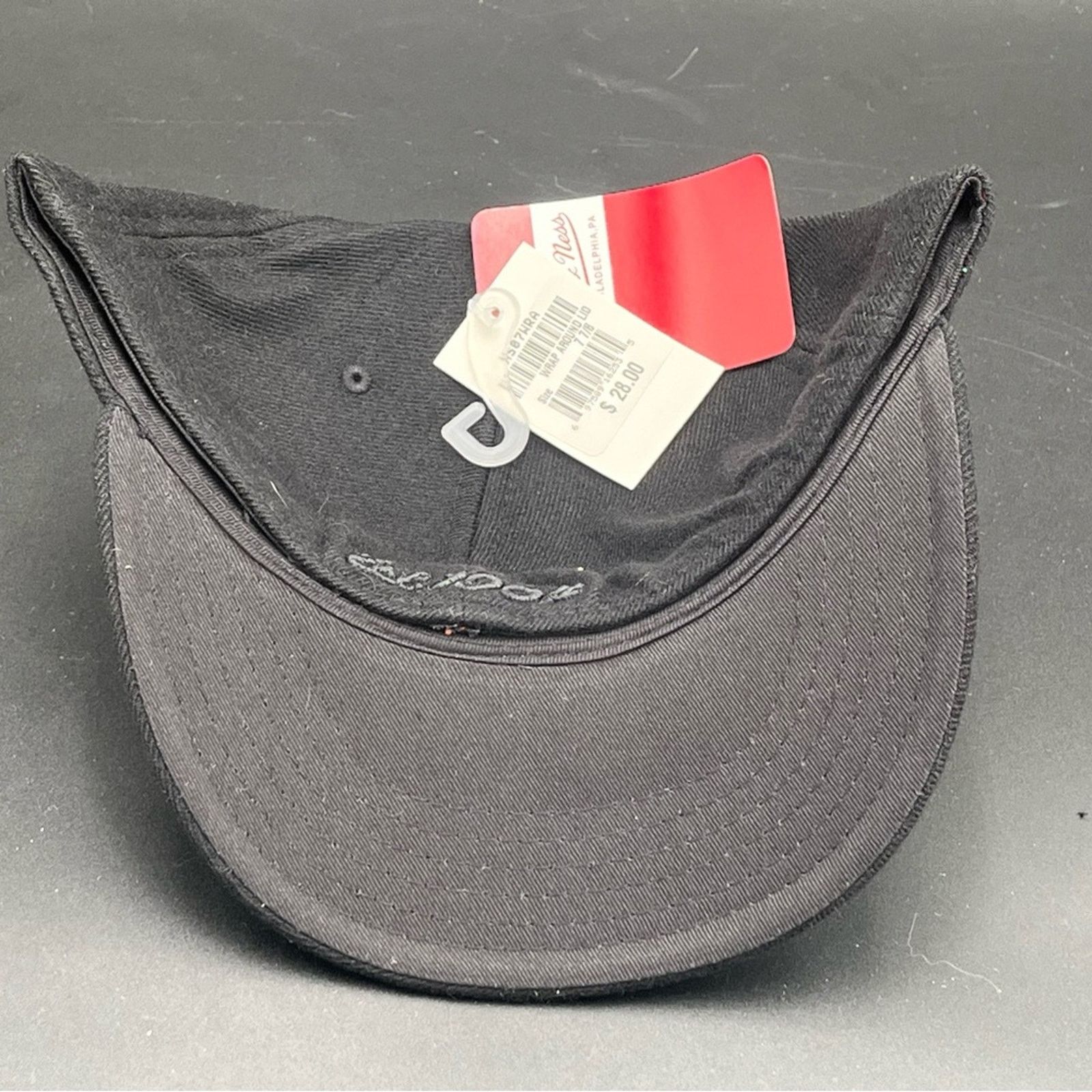 Mitchell & Ness Black on Black Embroidered Mitchell & Ness Hat 7 3/4 Size ONE SIZE - 2 Thumbnail
