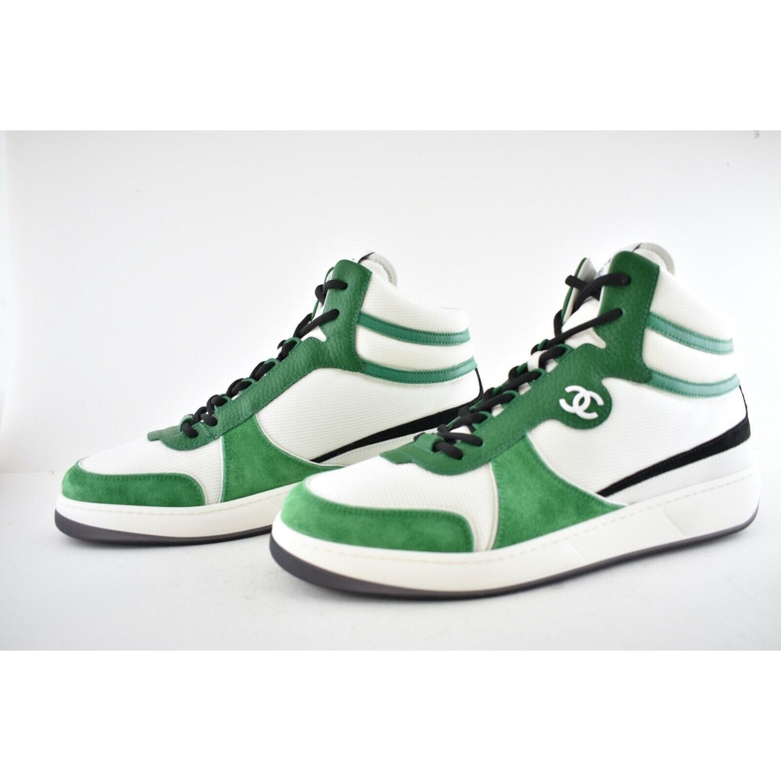 Chanel Chanel 22P Mens High Top Lace Up Trainer Sneaker 45 12 Size US 12 / EU 45 - 8 Thumbnail