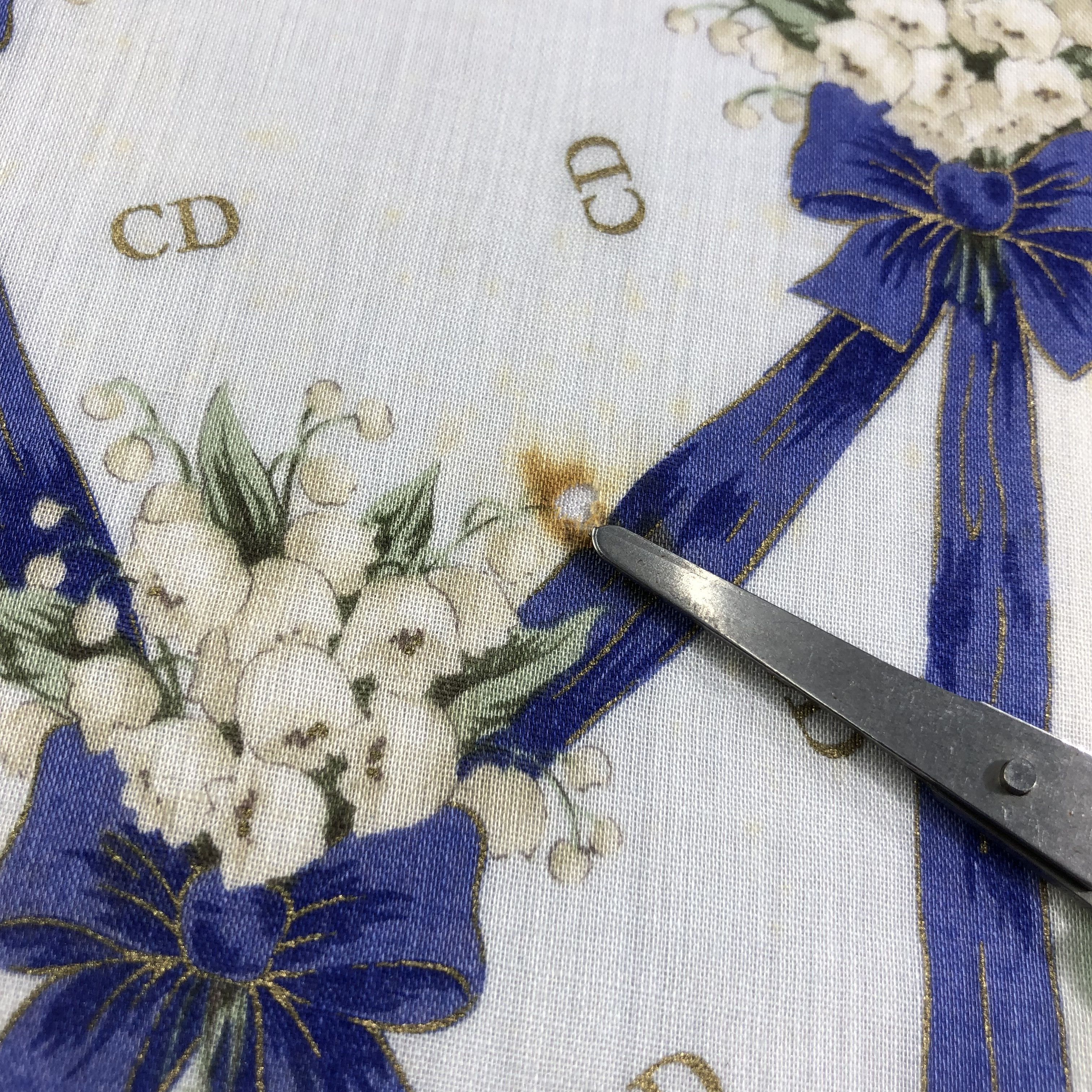 Christian Dior Monsieur Christian Dior CD Handkerchief Neckerchief Bandana H1949 Size ONE SIZE - 6 Thumbnail