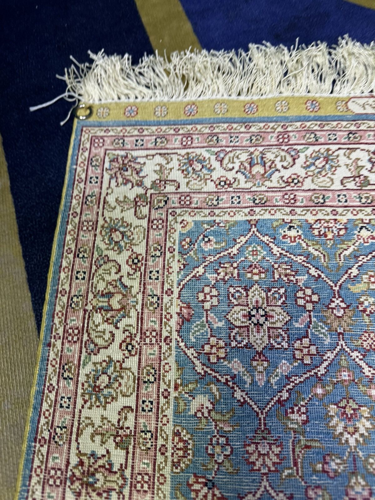Native HANDMADE KAYSERI SILK RUG 1.5' x 2' TURKIYE CARPET Size ONE SIZE - 10 Thumbnail