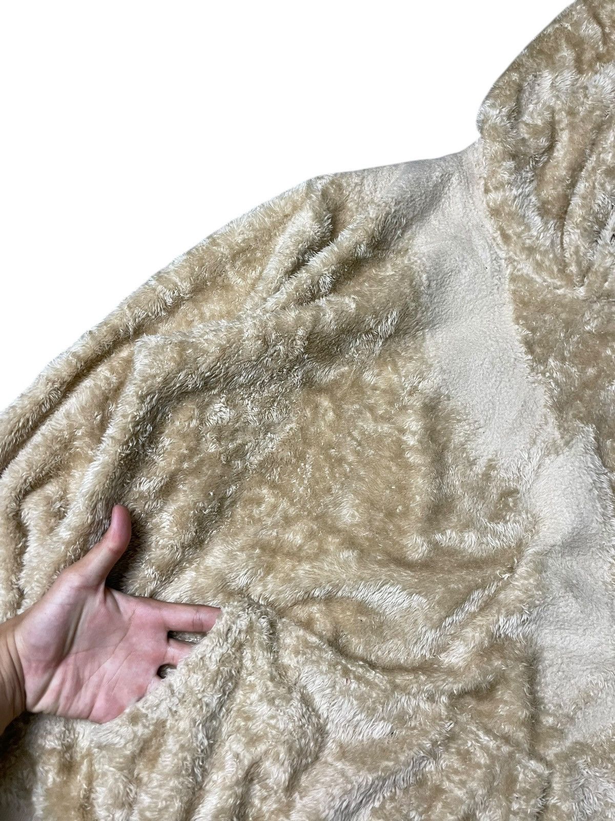 Japanese Brand × Vintage ROSSHELL Japanese Brand Fluffy Hoodies (82) Size US L / EU 52-54 / 3 - 5 Thumbnail