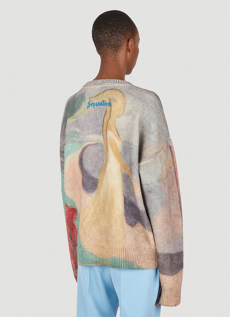 Acne Studios Acne studios separation munch sweater Size US M / EU 48-50 / 2 - 2 Thumbnail